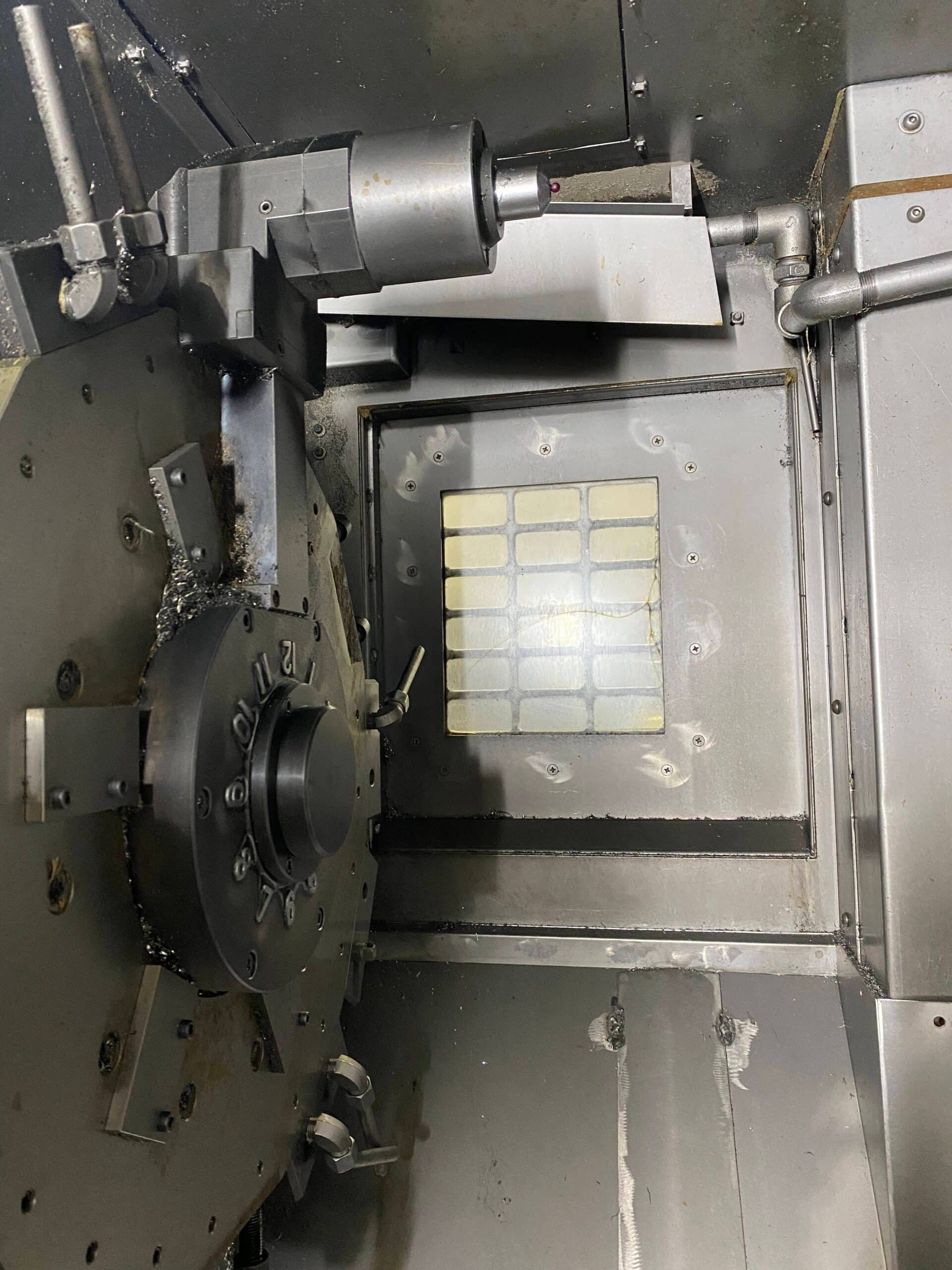Okuma LAW-FII(L) CNC Wheel Lathe, 2011 - Video, Great Condition - Image 5