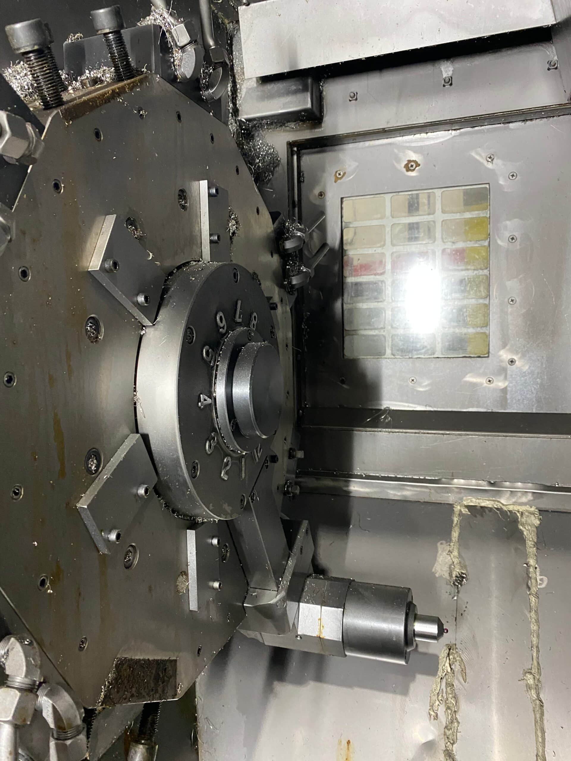 Okuma LAW-FII(L) CNC Wheel Lathe, 2011 - Video, Great Condition - Image 6