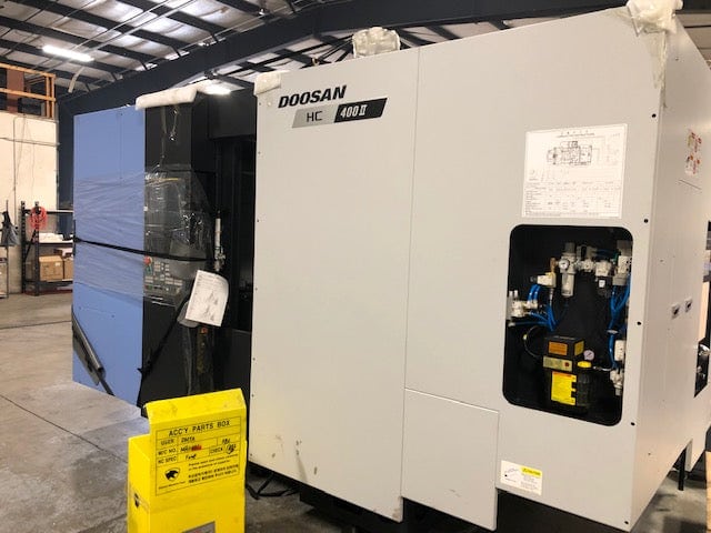 Doosan HC 400II 400mm HMC, 2021 - New, Still in Crate - Image 6
