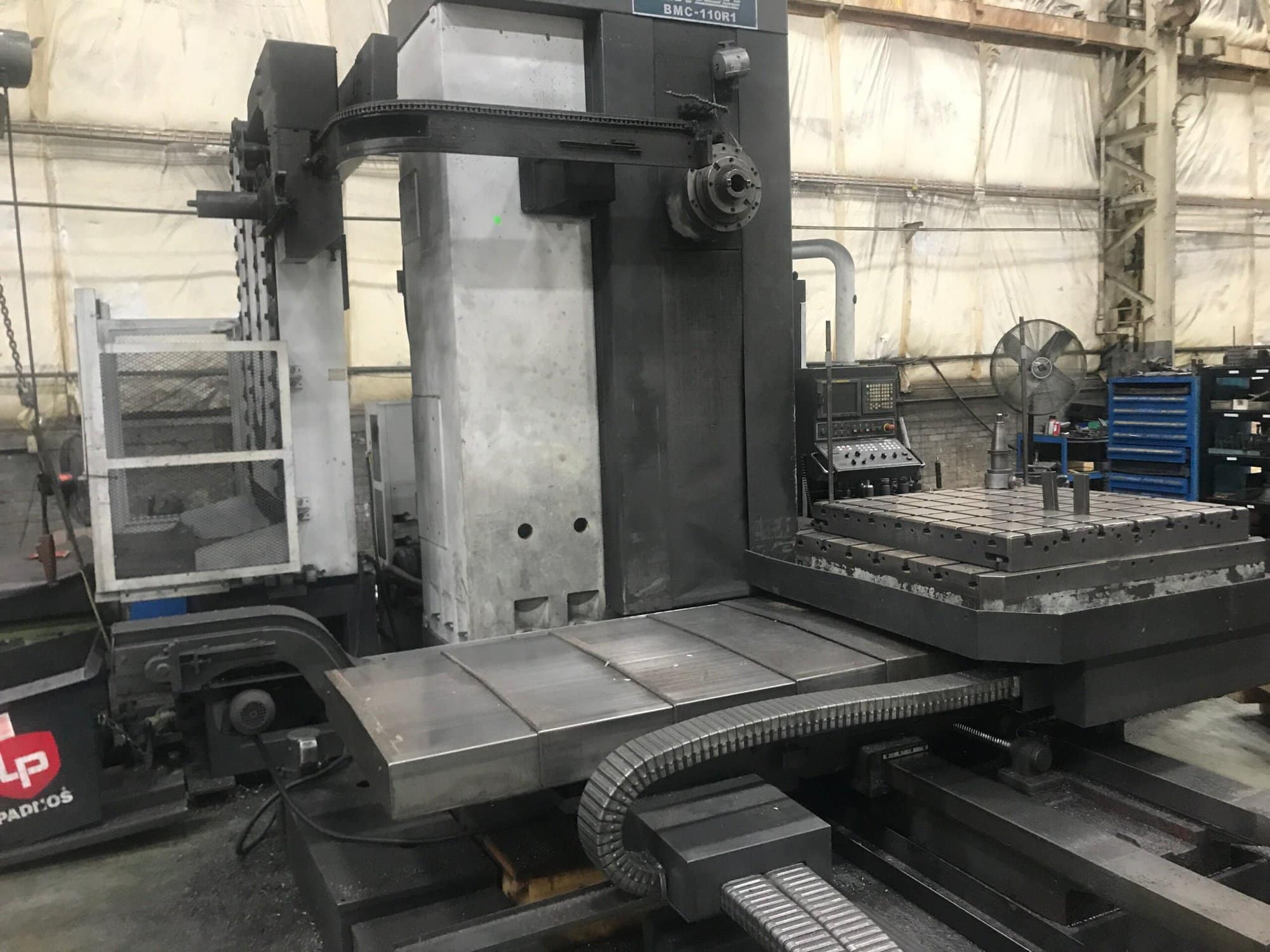 Femco BMC-110RI CNC Boring Mill, 2008 - Through Spindle Coolant, Chip Conveyor - Image 2