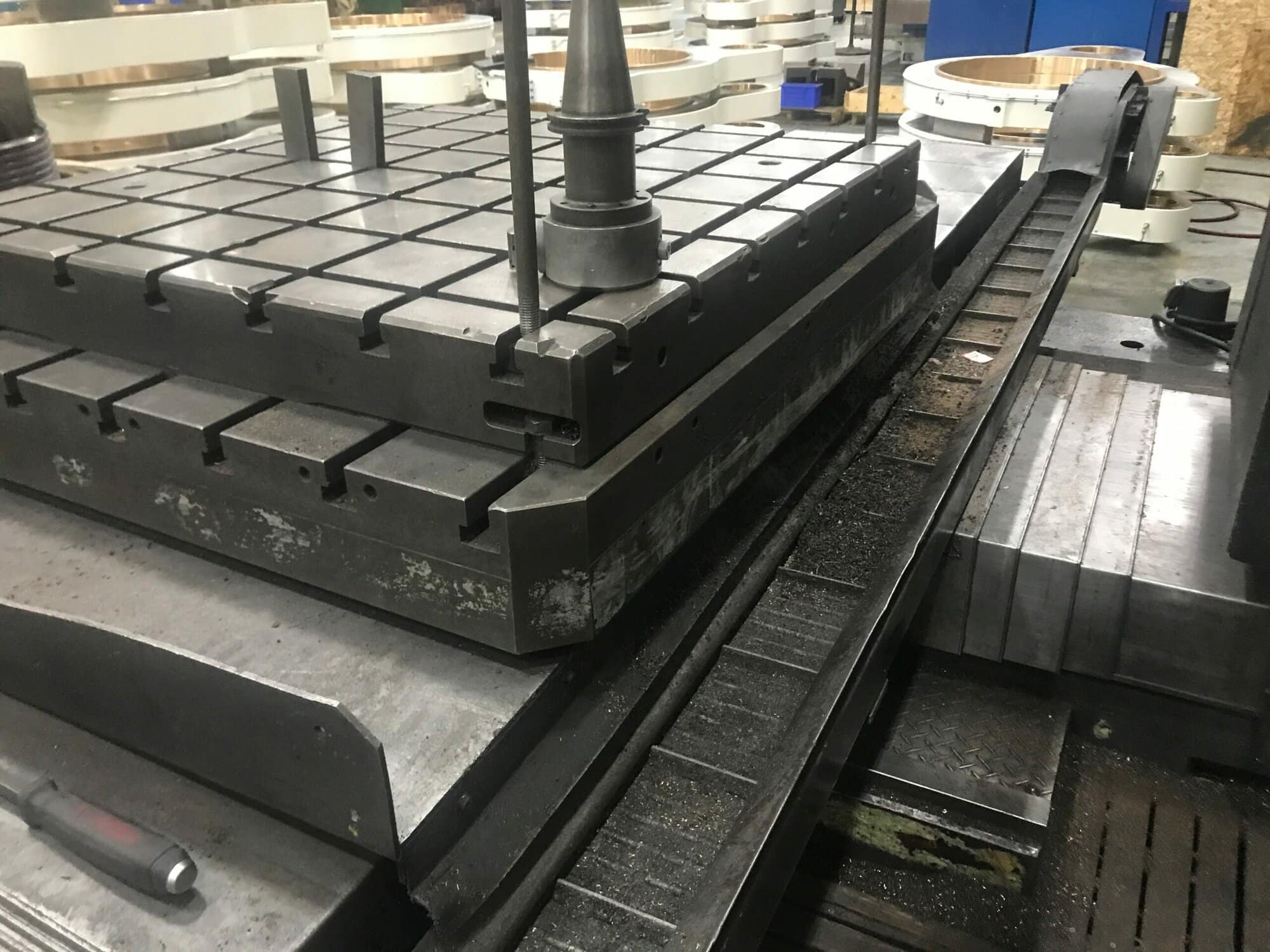 Femco BMC-110RI CNC Boring Mill, 2008 - Through Spindle Coolant, Chip Conveyor - Image 6