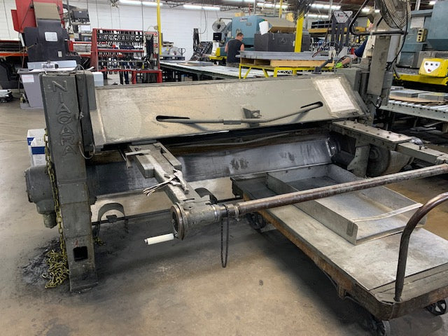 Niagara 12 Gauge x 6' Power Squaring Shear - W/ Squaring Arm, Manual Back Gauge - Image 3