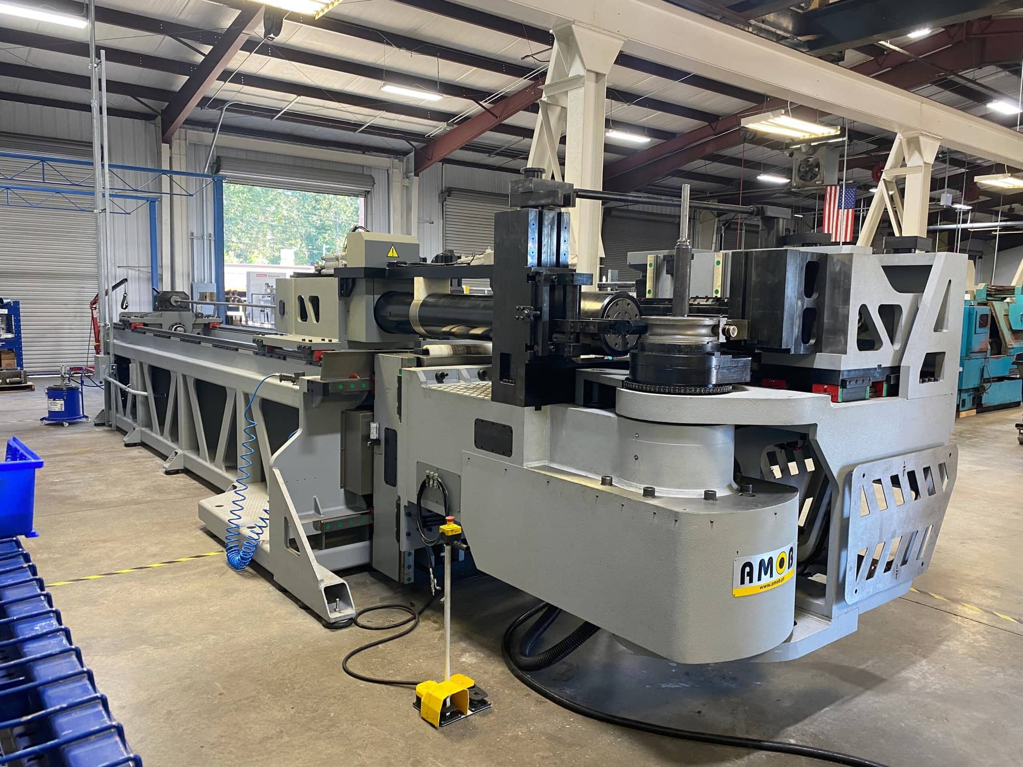 6" AMOB eMOB150 Full Electric CNC Multistack Tube Bending Machine, 2019 - Fully Equipped