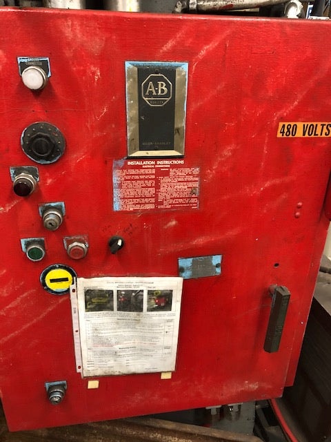 90 Ton x 8' Chicago 68C Air Clutch Press Brake - Image 2