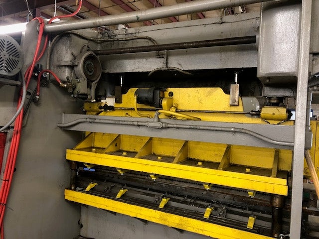 90 Ton x 8' Chicago 68C Air Clutch Press Brake - Image 4