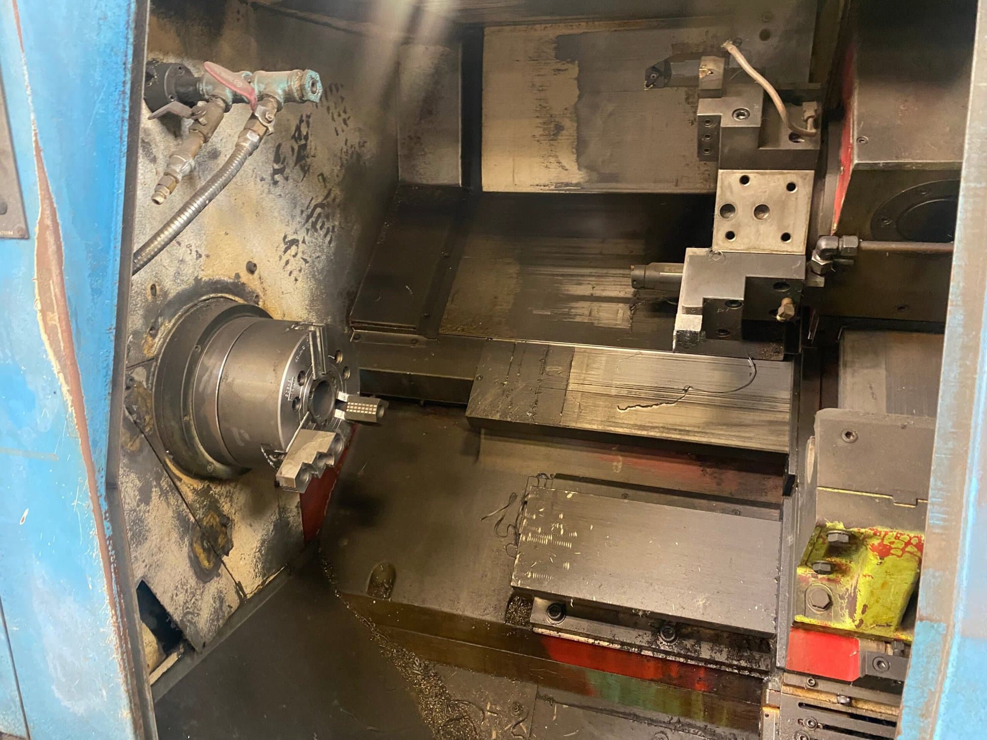 Miyano JNC-60 CNC Lathe, 1986 - Fanuc Control, Chip Conveyor - Image 5