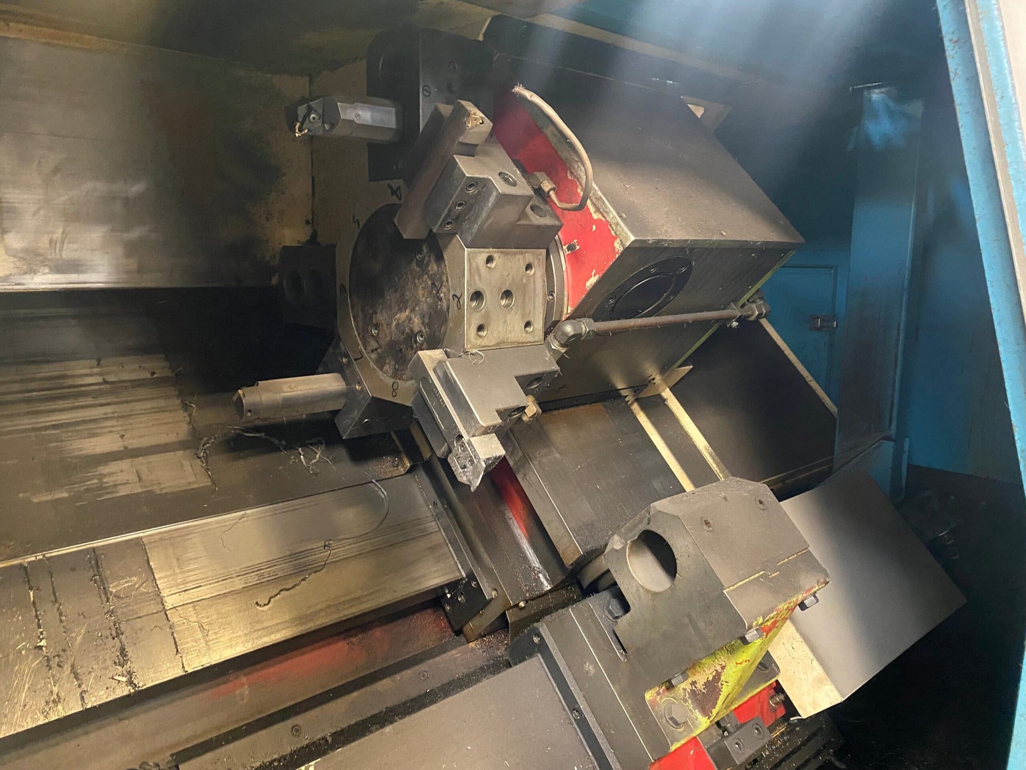 Miyano JNC-60 CNC Lathe, 1986 - Fanuc Control, Chip Conveyor - Image 3