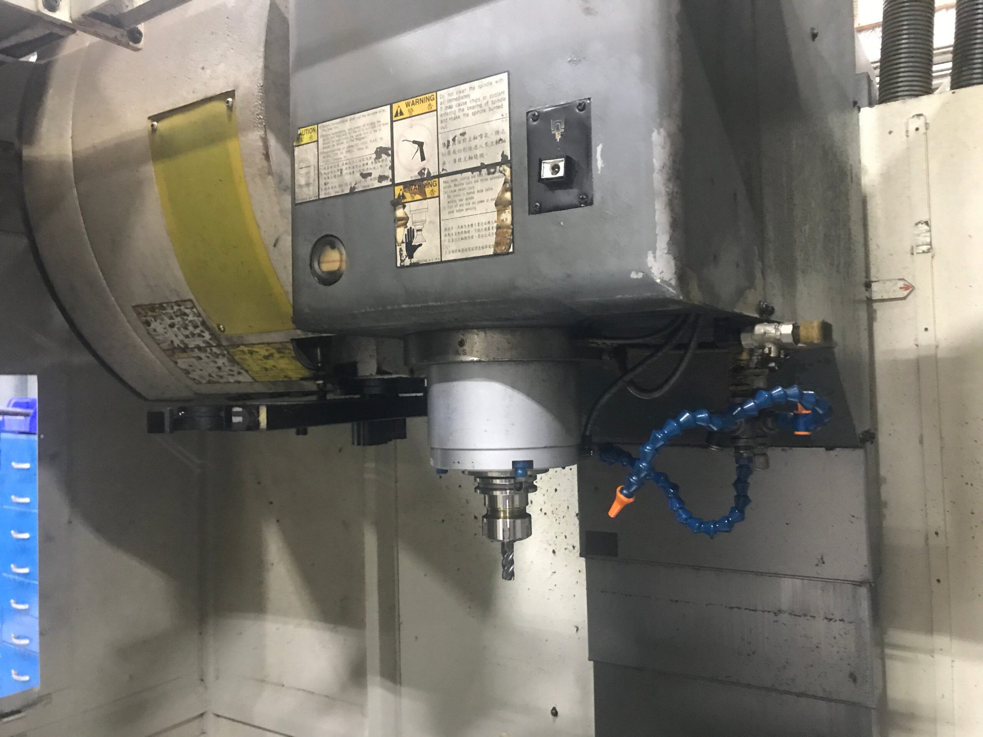 Mighty Viper Pro 1000AG VMC, 2009 - 4th Axis, Chip Conveyor - Image 6