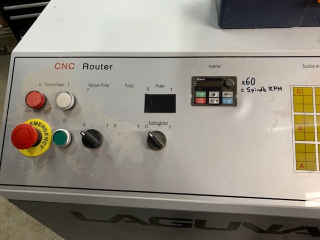 4'x4' Laguna Swift CNC Router, 2019 - 4th Axis Positional Included, Vacuum Table - Image 2