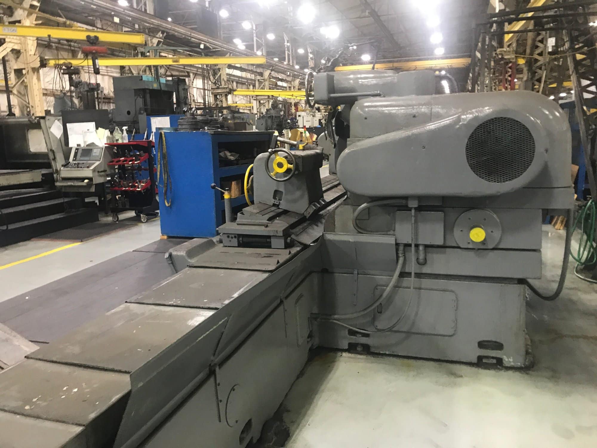 Landis 30 x 144" OD Cylindrical Grinder, 1954 - Coolant - Image 2