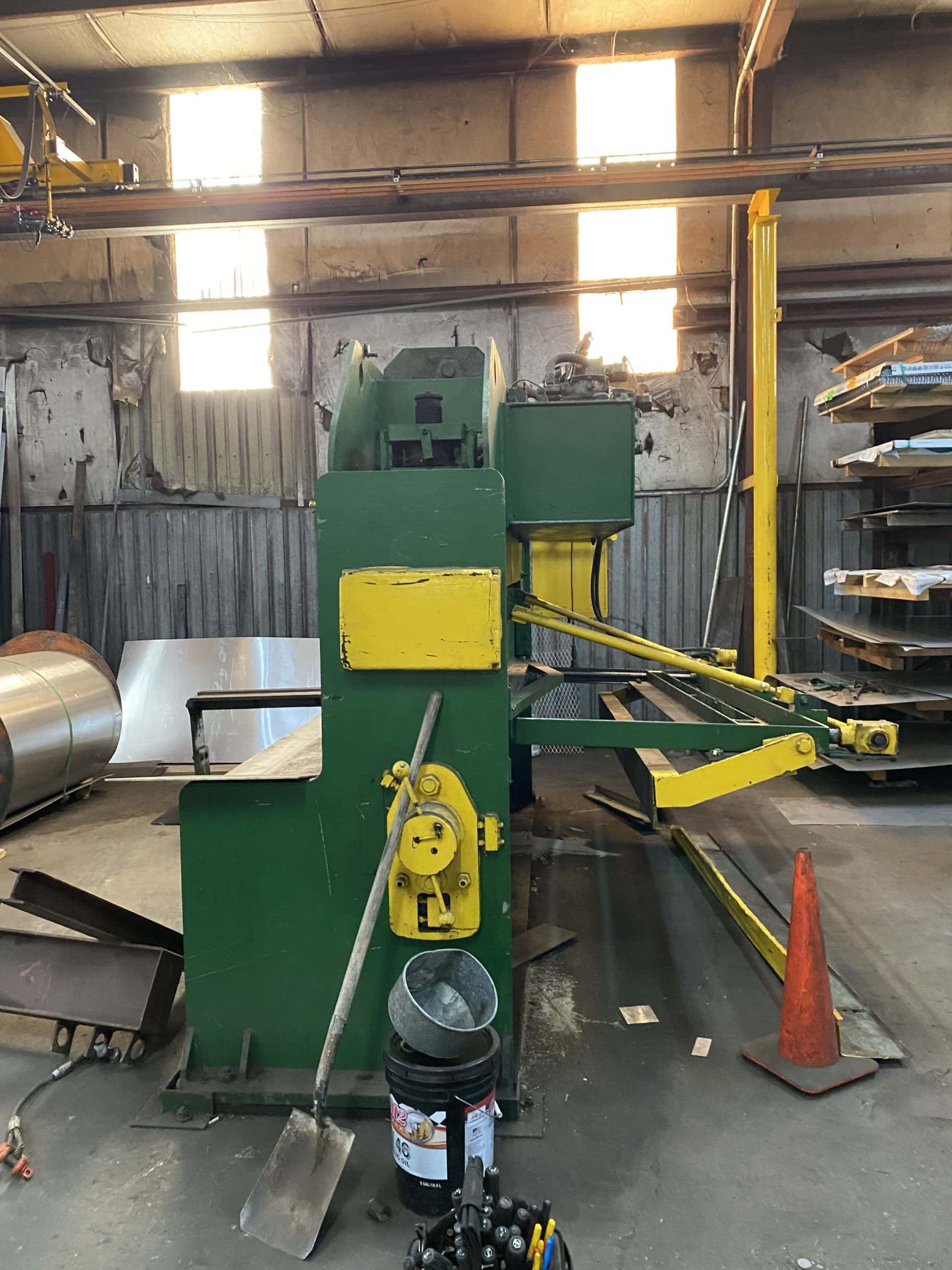 1/2" x 10' American Hercules M10590 Shear- Squaring Arm and Backgauge Included - Image 12
