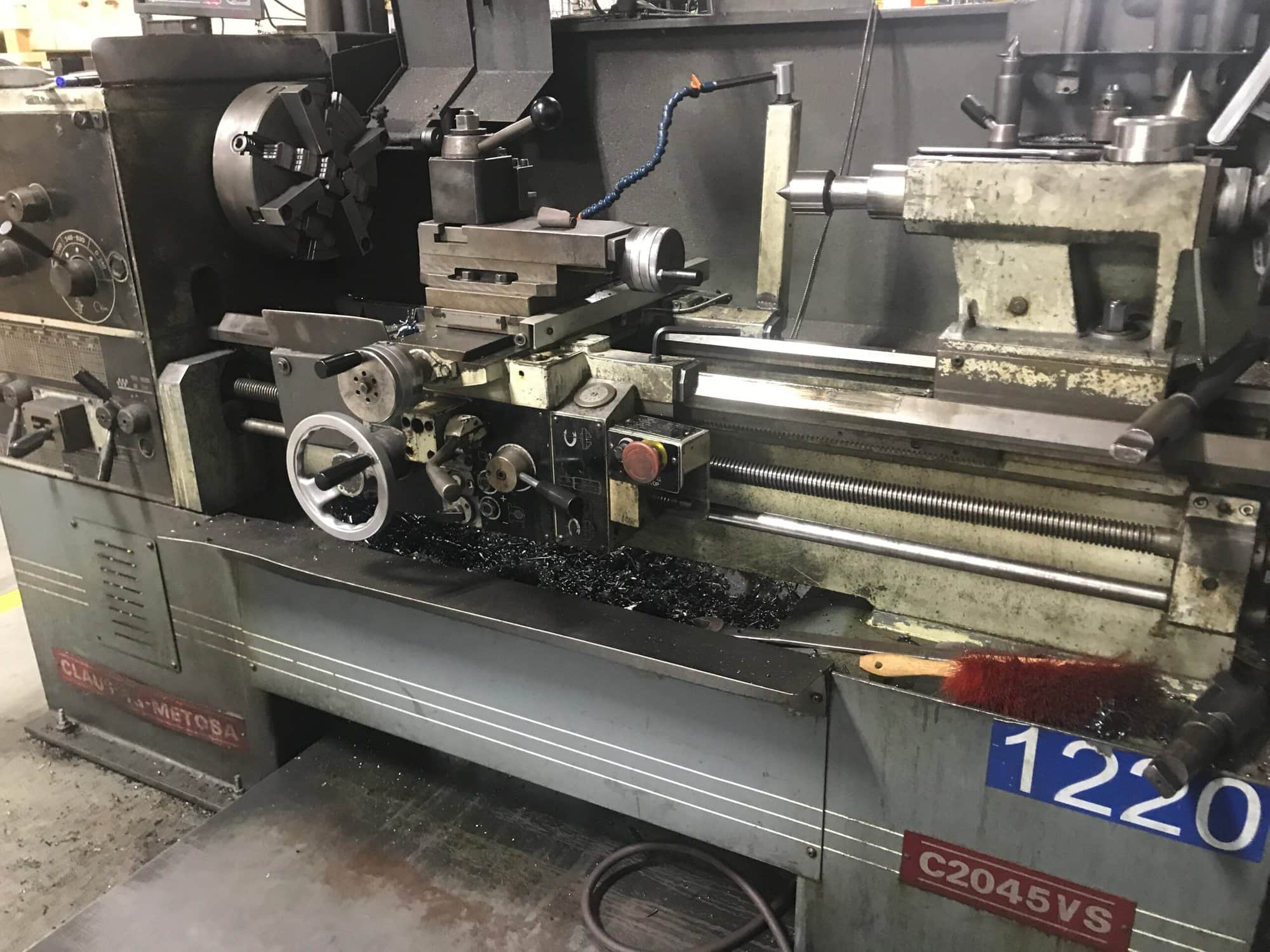 Clausing Metosa C2045VS Engine Lathe, 1997 - 20" x 45", 12" Chuck - Image 3