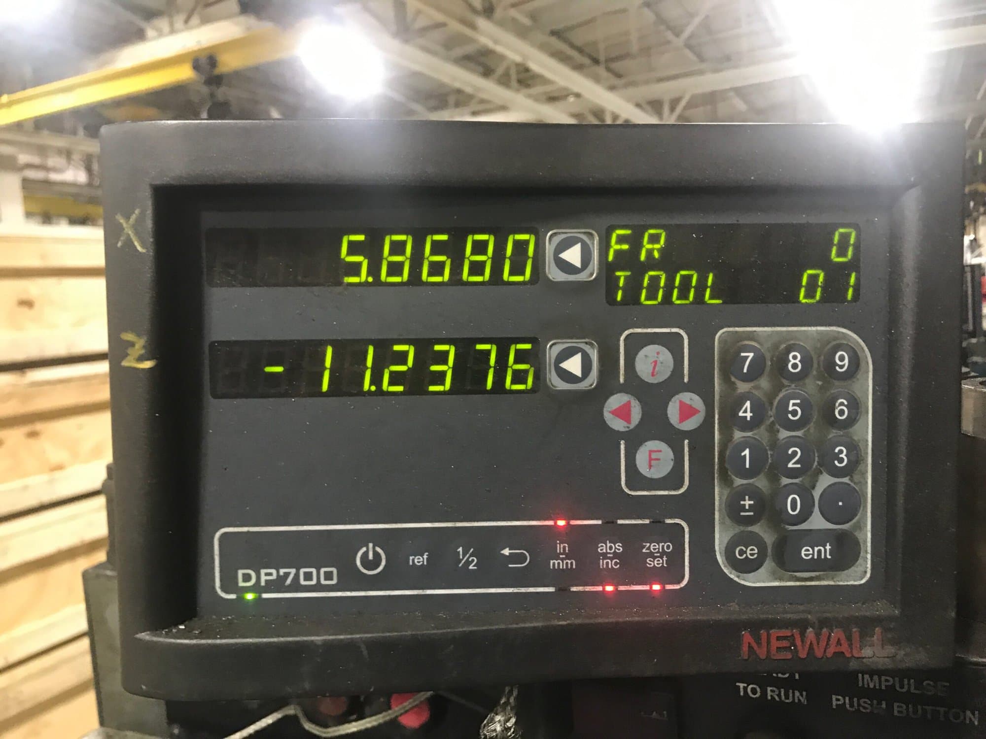 Clausing Metosa C2045VS Engine Lathe, 1997 - 20" x 45", 12" Chuck - Image 4