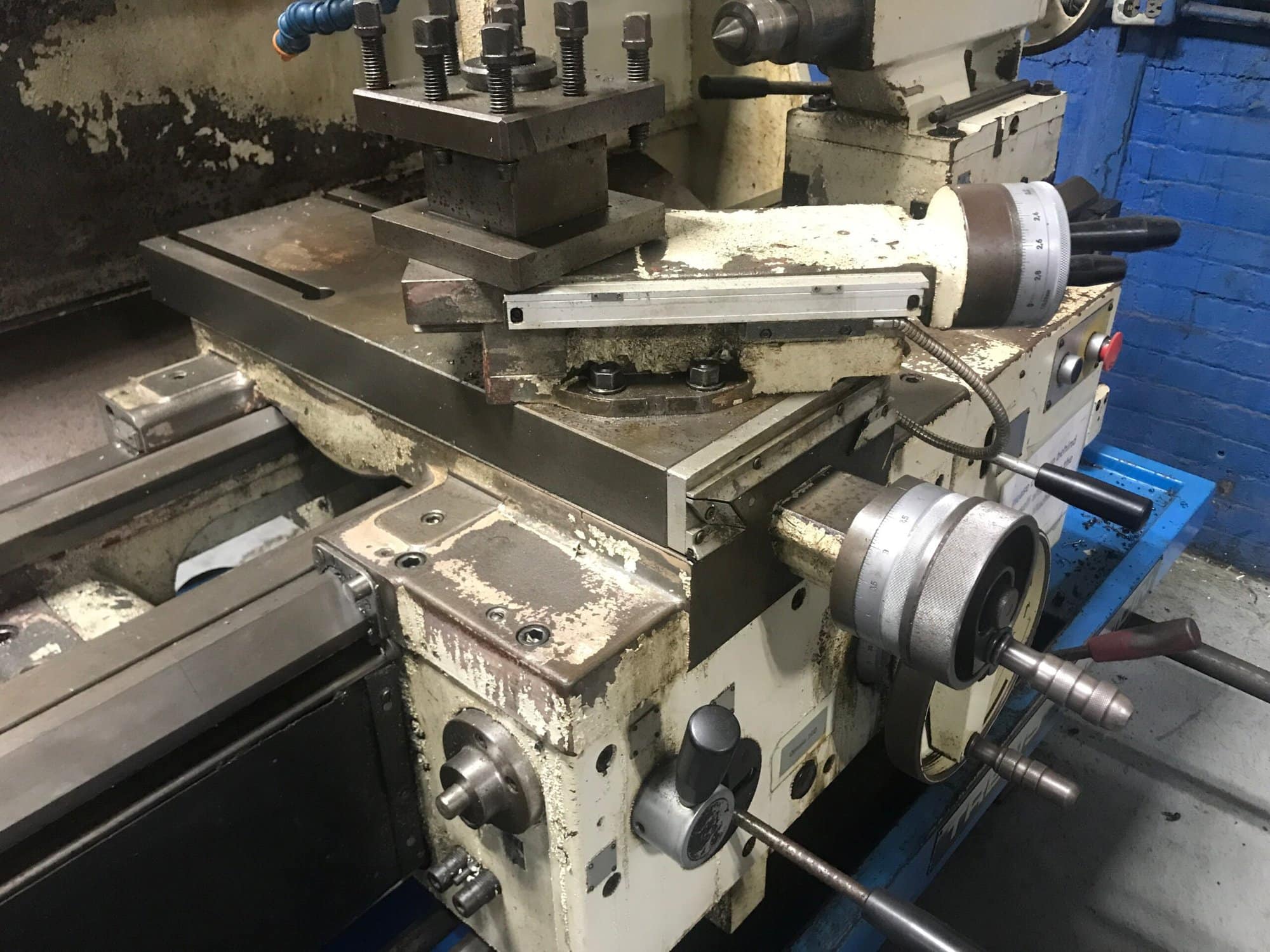Trens SN 500S/1000 Engine Lathe, 1998 - Tailstock, DRO - Image 4