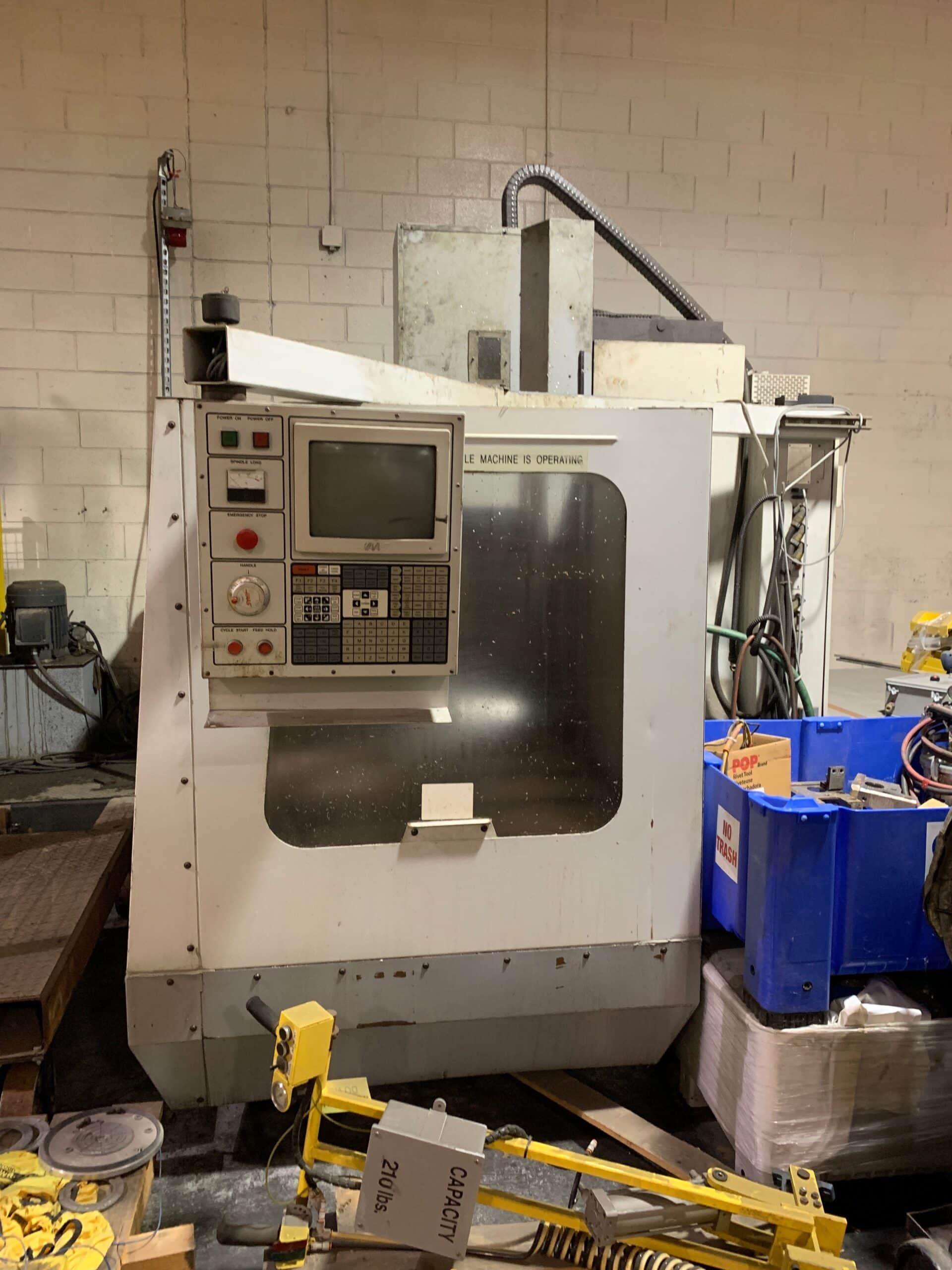 Haas VF-3 CNC VMC 1996 - Rigid Tap, 2 Speed Gearbox - Image 4