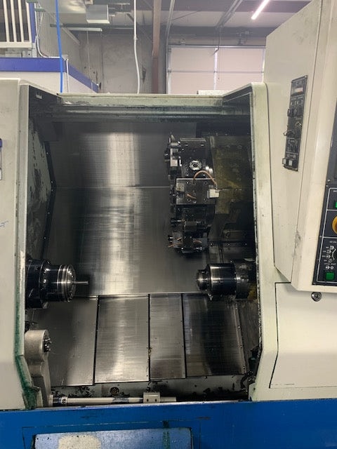 Daewoo Puma 230MSC CNC Lathe, 1999 - Sub Spindle, C Axis, Tooling Included! - Image 2