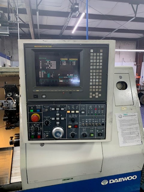 Daewoo Puma 230MSC CNC Lathe, 1999 - Sub Spindle, C Axis, Tooling Included! - Image 8