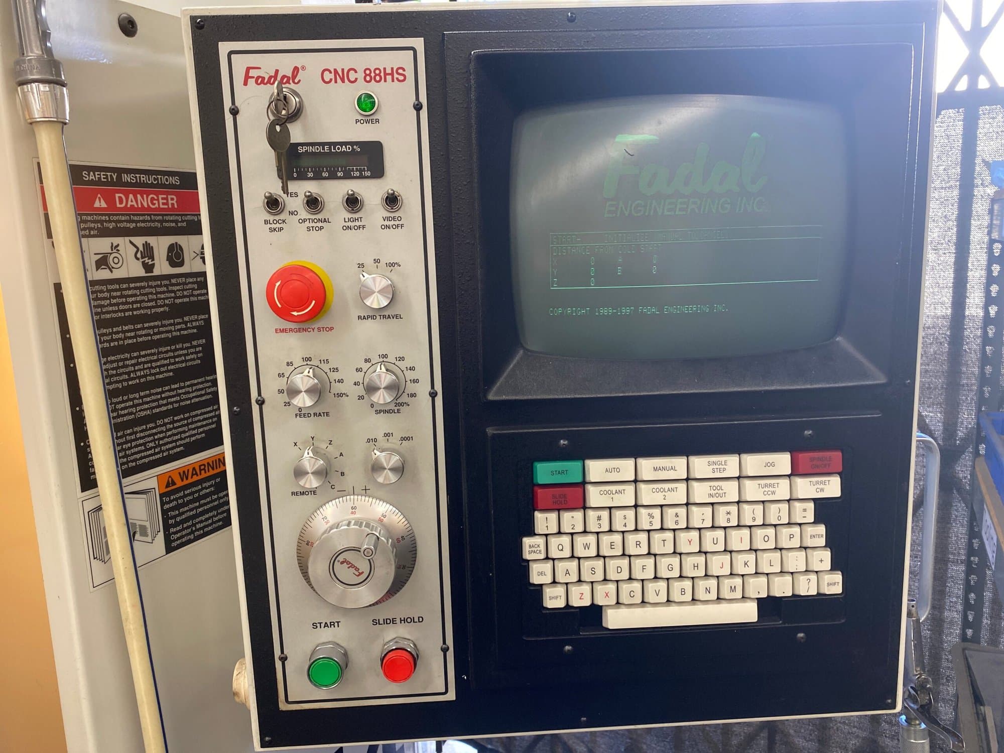 Fadal 914 VMC 15RT CNC VMC, 1997- CLEAN, Under Power, Extended Z - Image 3