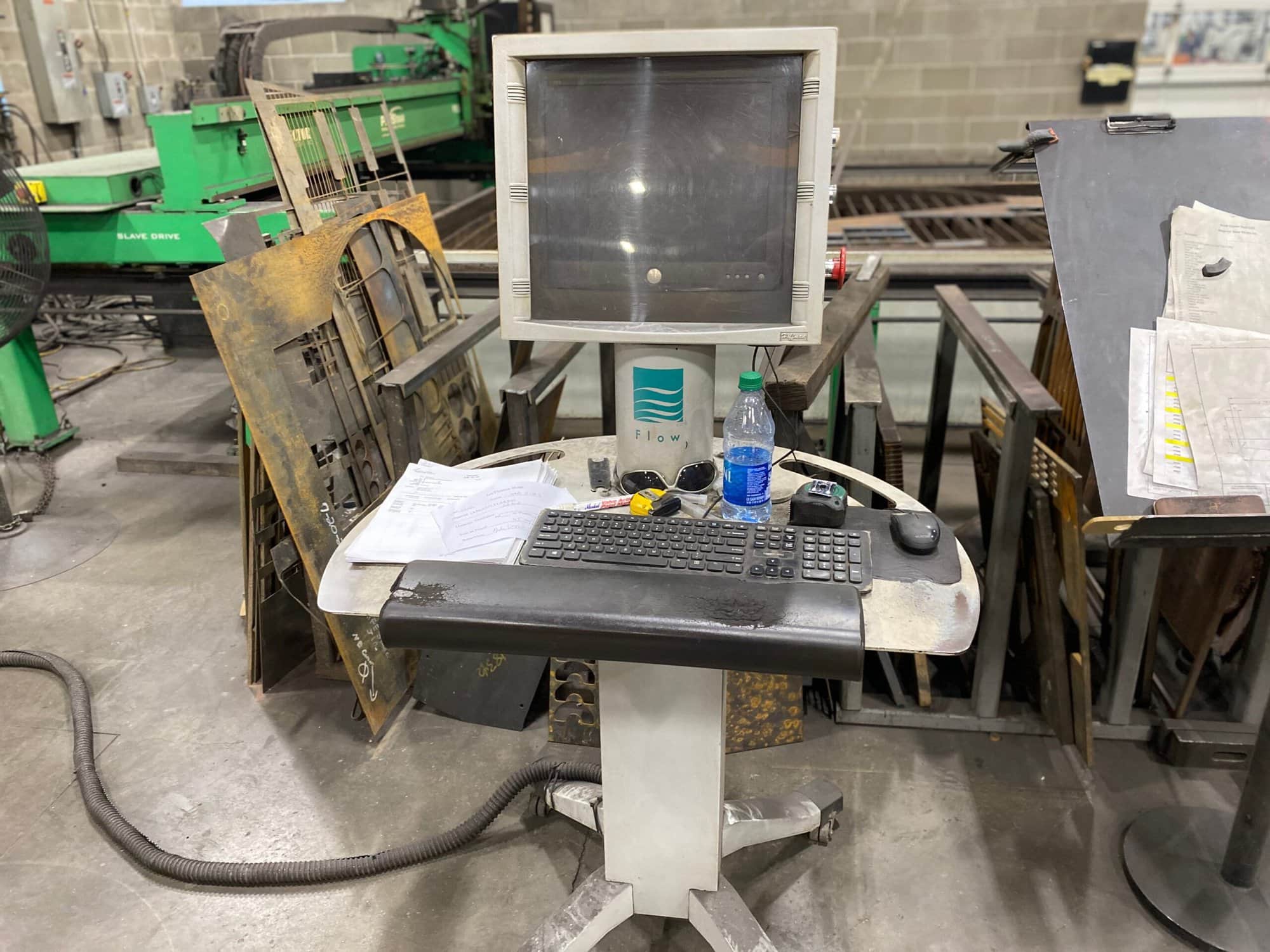 6' x 12' Flow I6012 Flying Bridge Waterjet, 2008 - 60,000 PSI - Image 5