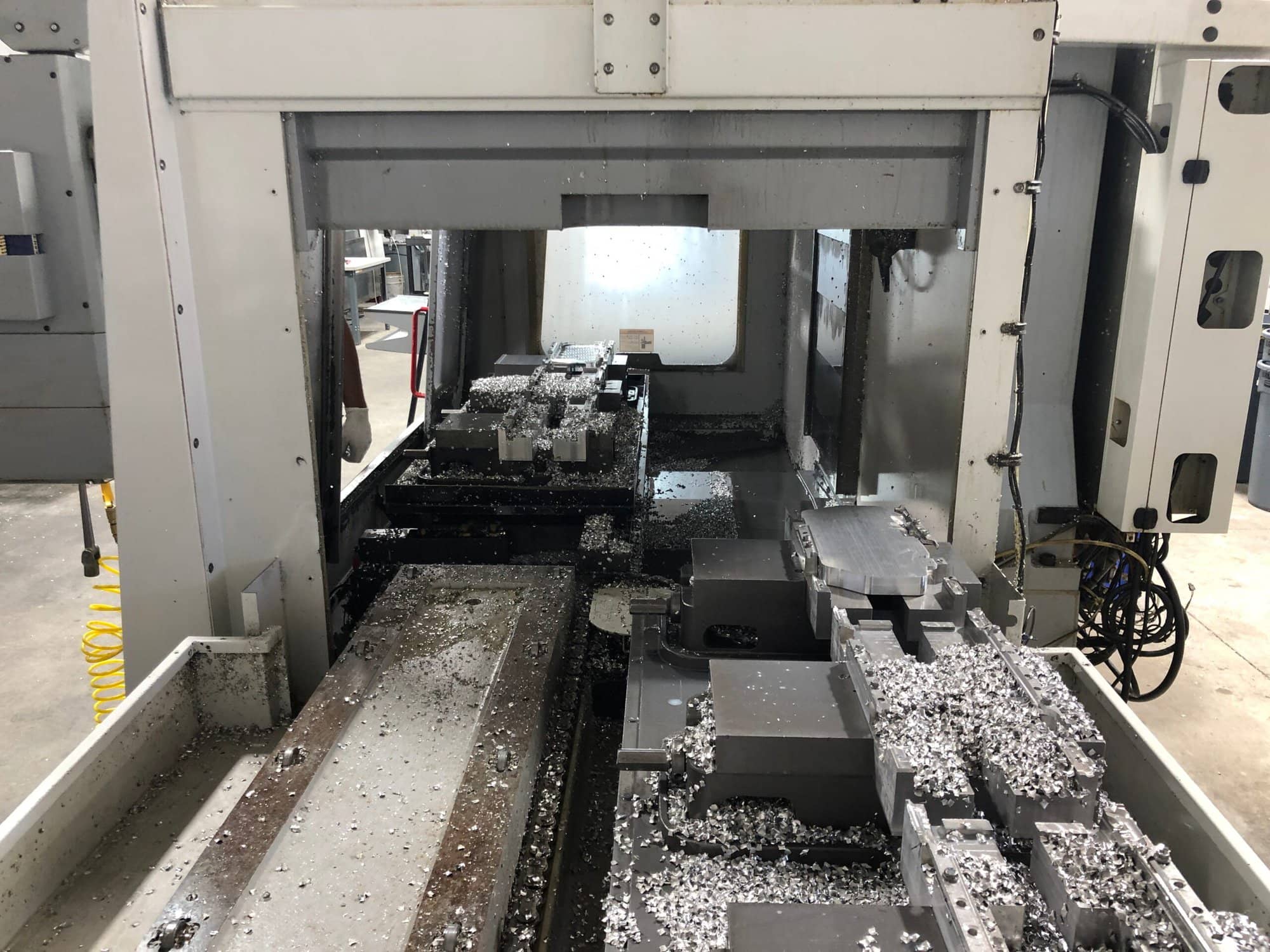 Haas VF-4D APC VMC, 2004 - 10K RPM, High Speed Machining, APC, 40 SMTC - Image 16