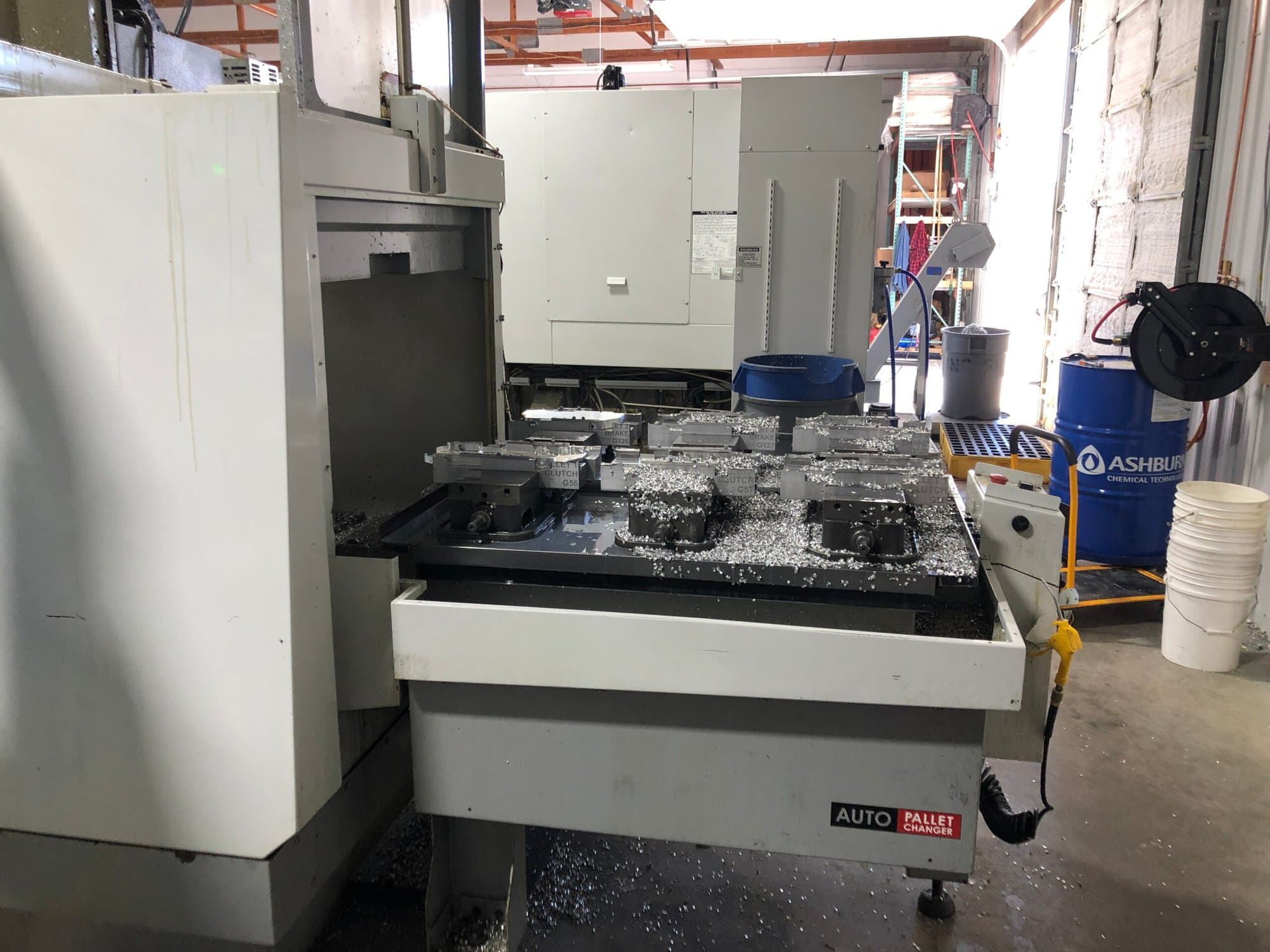 Haas VF-4D APC VMC, 2004 - 10K RPM, High Speed Machining, APC, 40 SMTC - Image 15