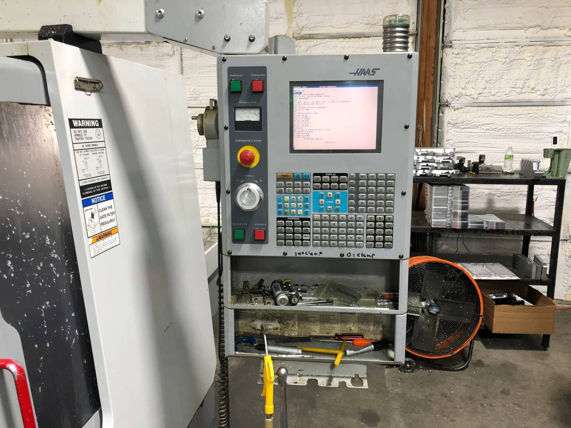 Haas VF-4D APC VMC, 2004 - 10K RPM, High Speed Machining, APC, 40 SMTC - Image 3