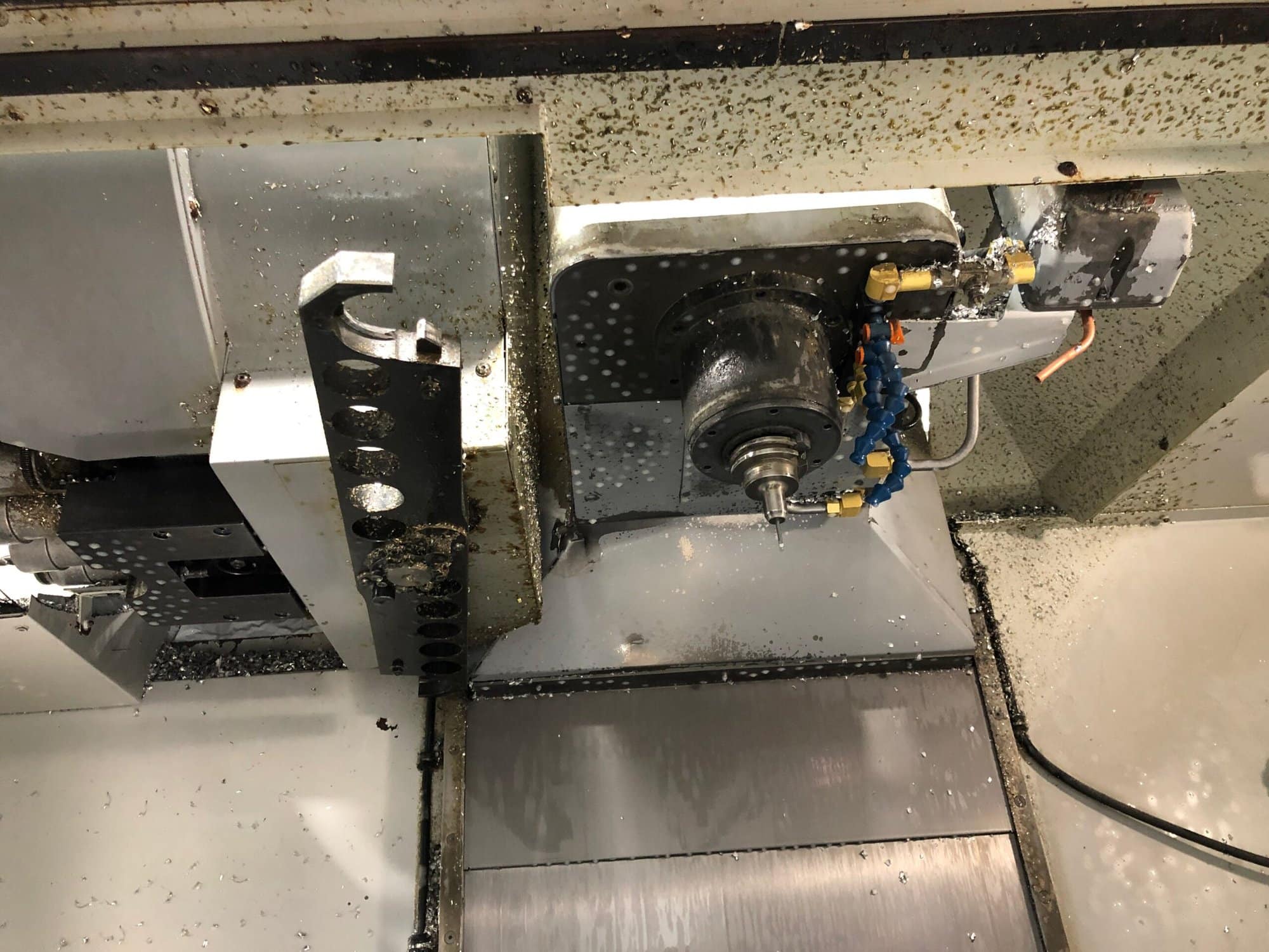 Haas VF-4D APC VMC, 2004 - 10K RPM, High Speed Machining, APC, 40 SMTC - Image 13