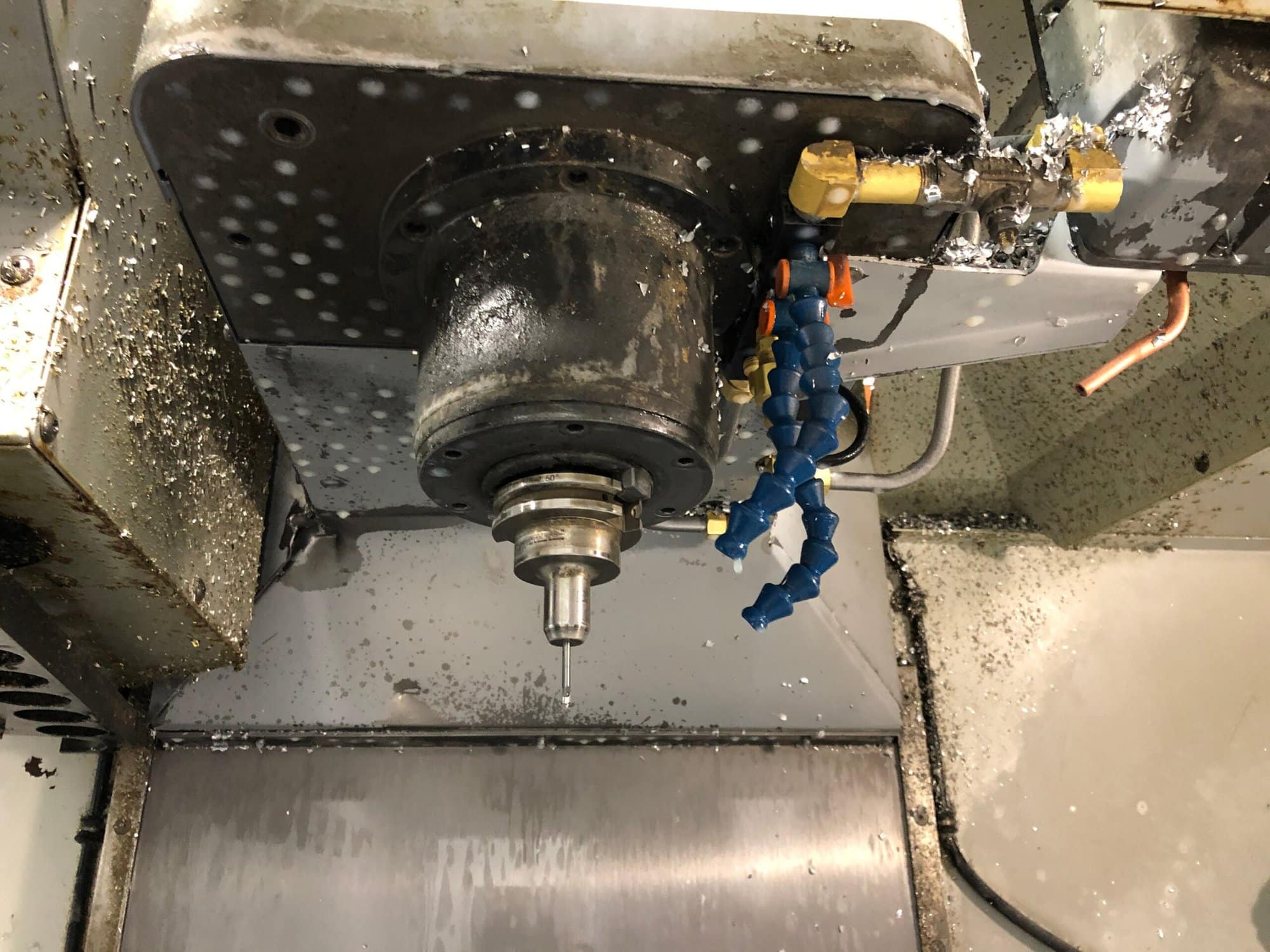 Haas VF-4D APC VMC, 2004 - 10K RPM, High Speed Machining, APC, 40 SMTC - Image 12