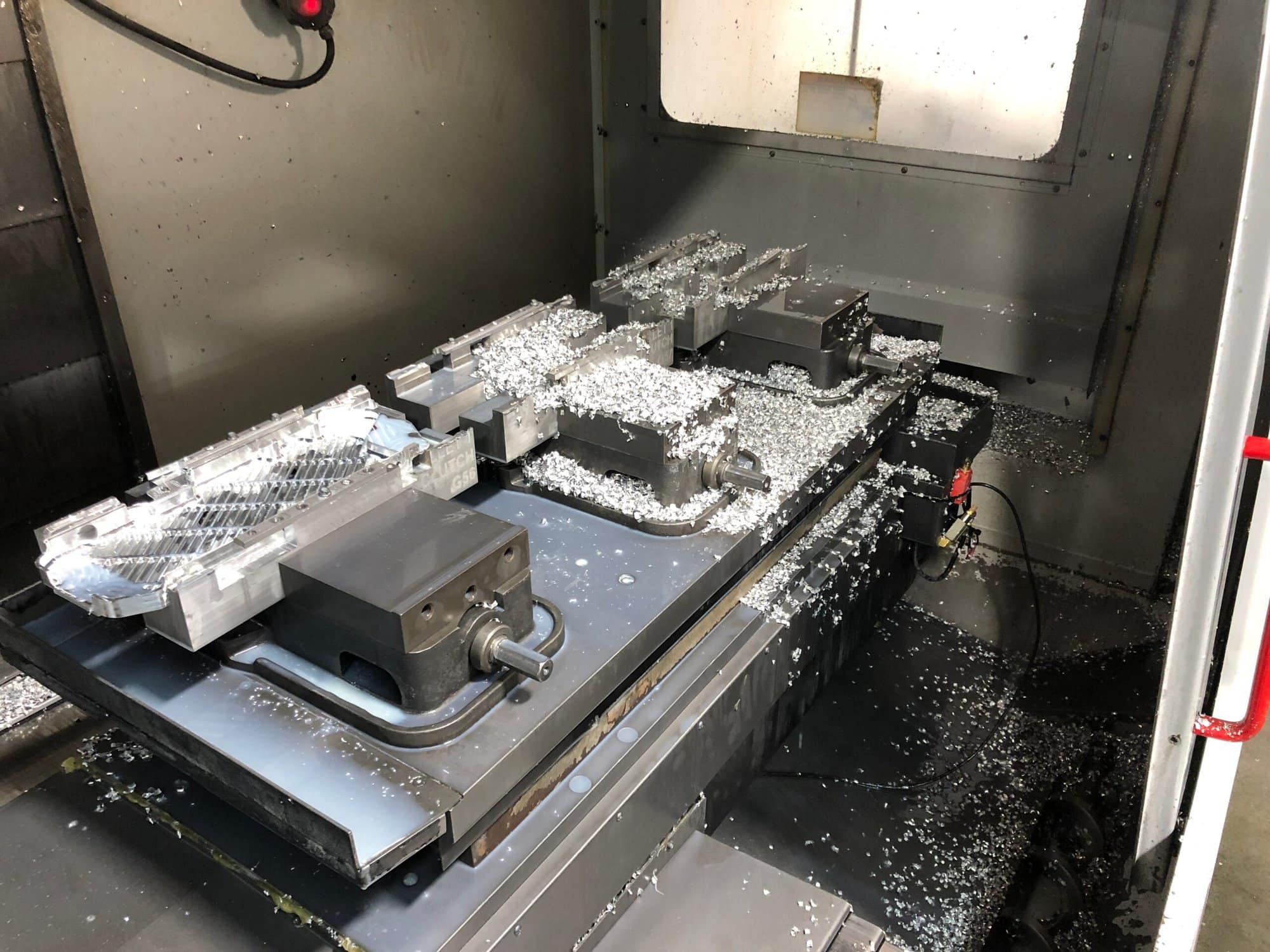 Haas VF-4D APC VMC, 2004 - 10K RPM, High Speed Machining, APC, 40 SMTC - Image 9
