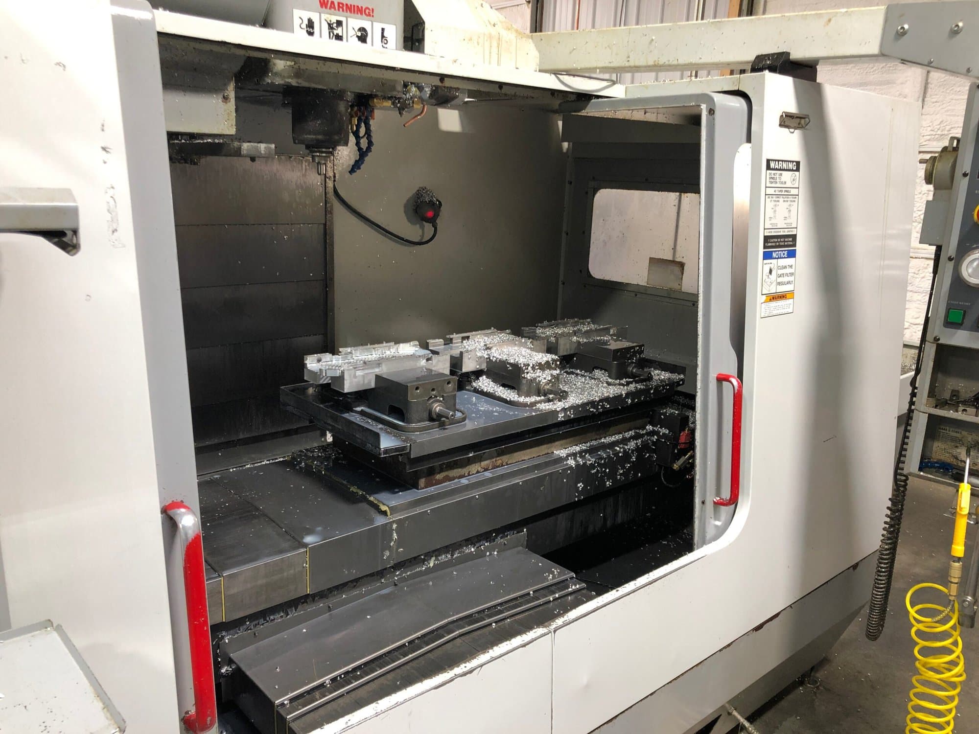 Haas VF-4D APC VMC, 2004 - 10K RPM, High Speed Machining, APC, 40 SMTC - Image 7