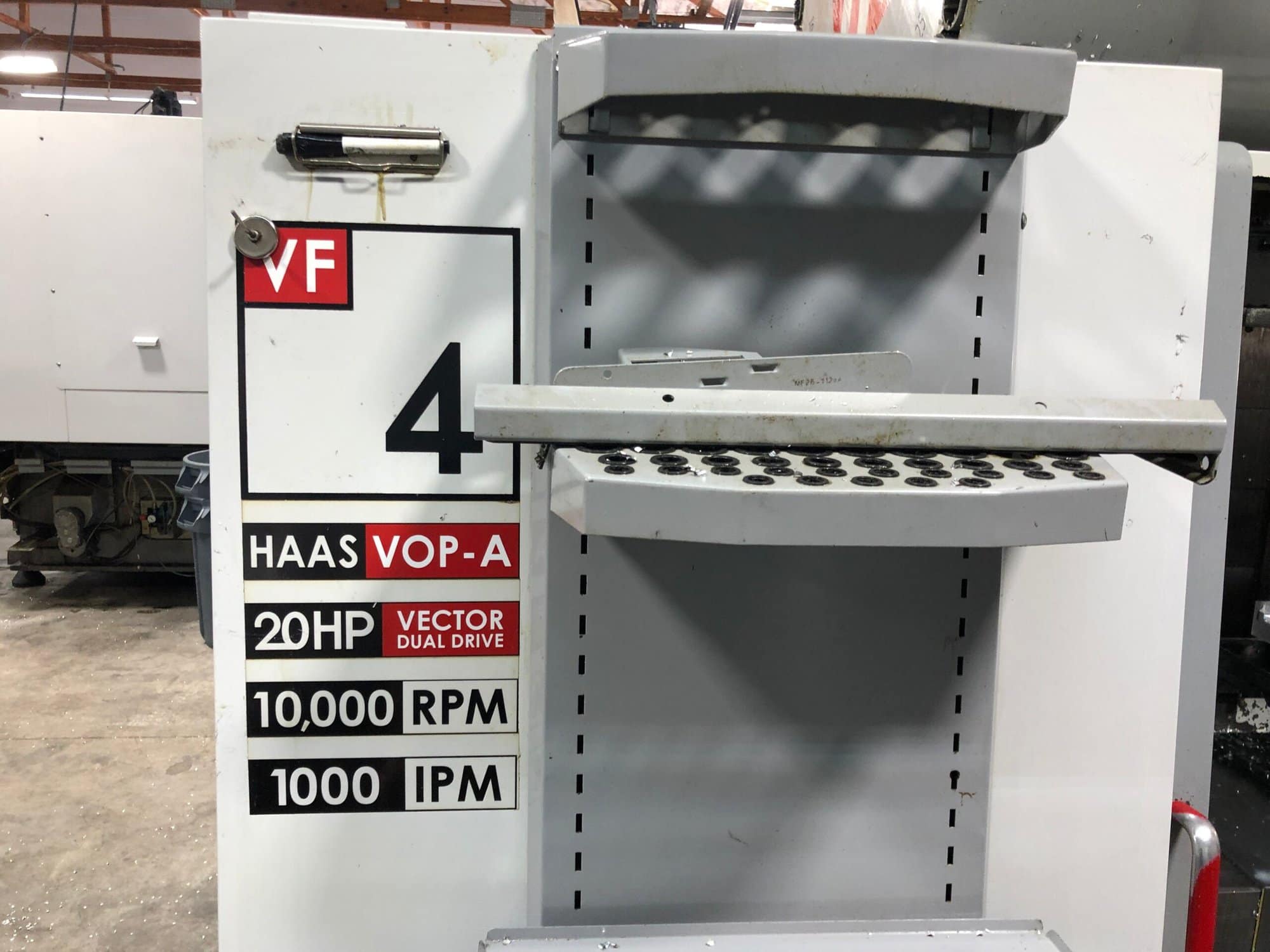 Haas VF-4D APC VMC, 2004 - 10K RPM, High Speed Machining, APC, 40 SMTC - Image 18