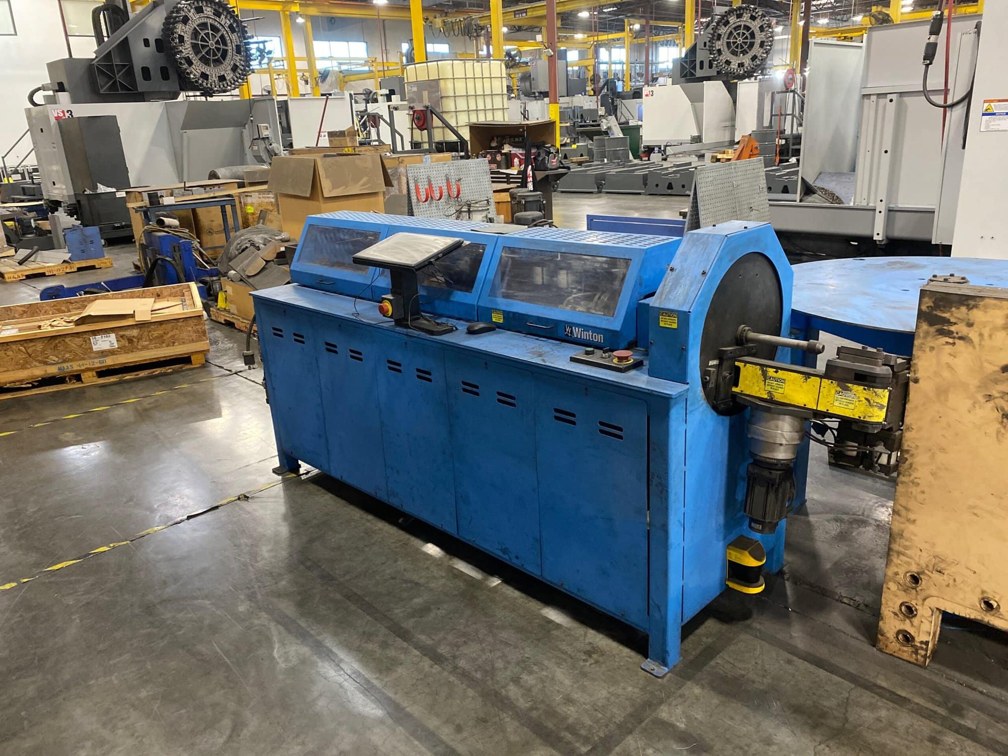 7/8" Winton OB23 CNC Orbital Tube Bender, 2015 - Tooling Included - Image 2