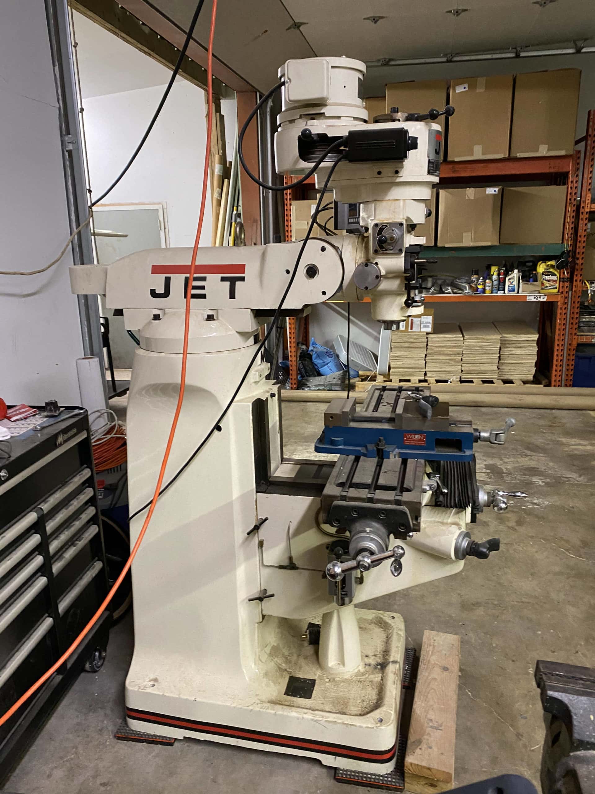 Jet JTM-1 Milling Machine, 2011 - Equipped with Acu-Rite DRO - Image 2
