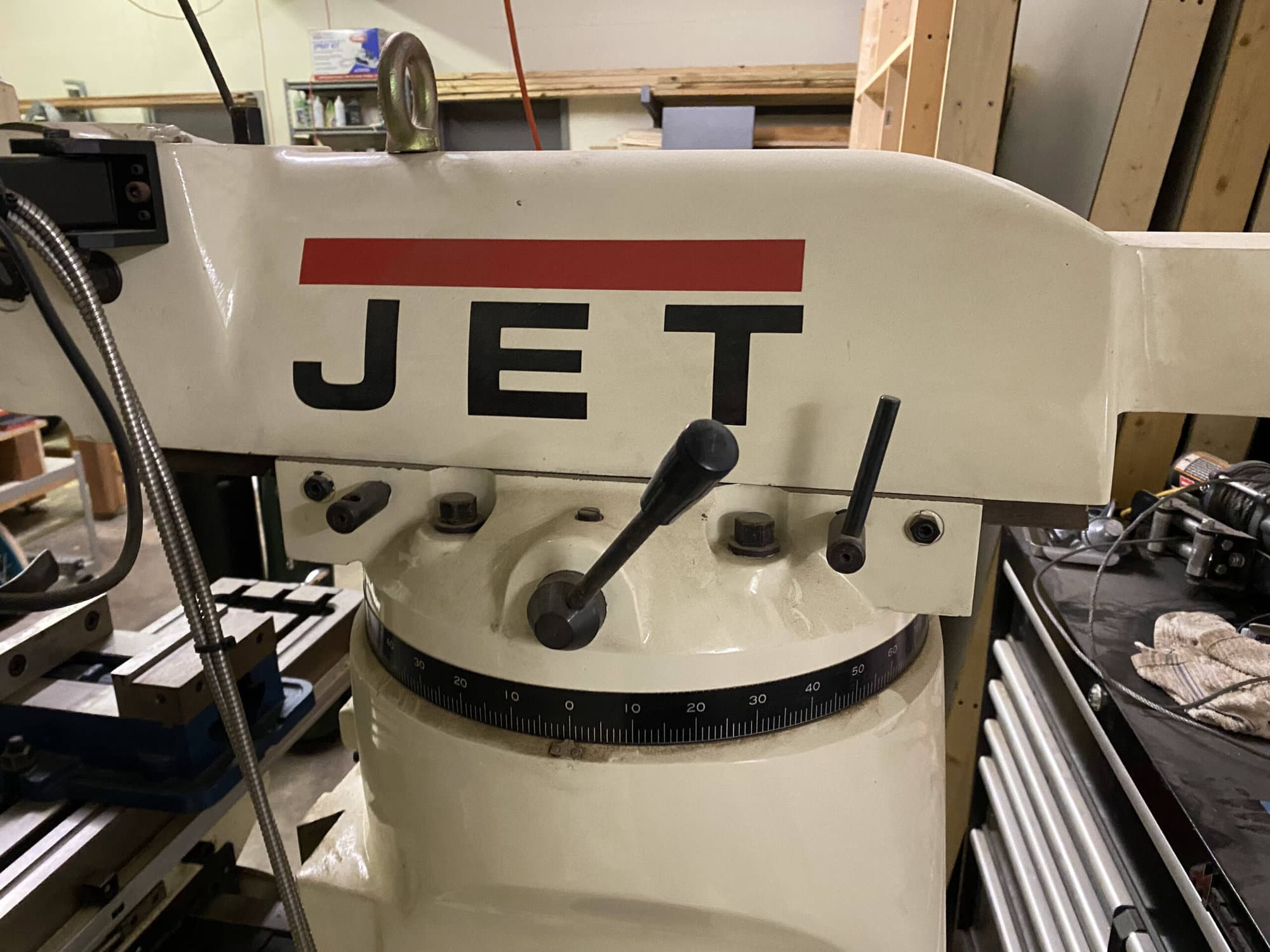 Jet JTM-1 Milling Machine, 2011 - Equipped with Acu-Rite DRO - Image 7