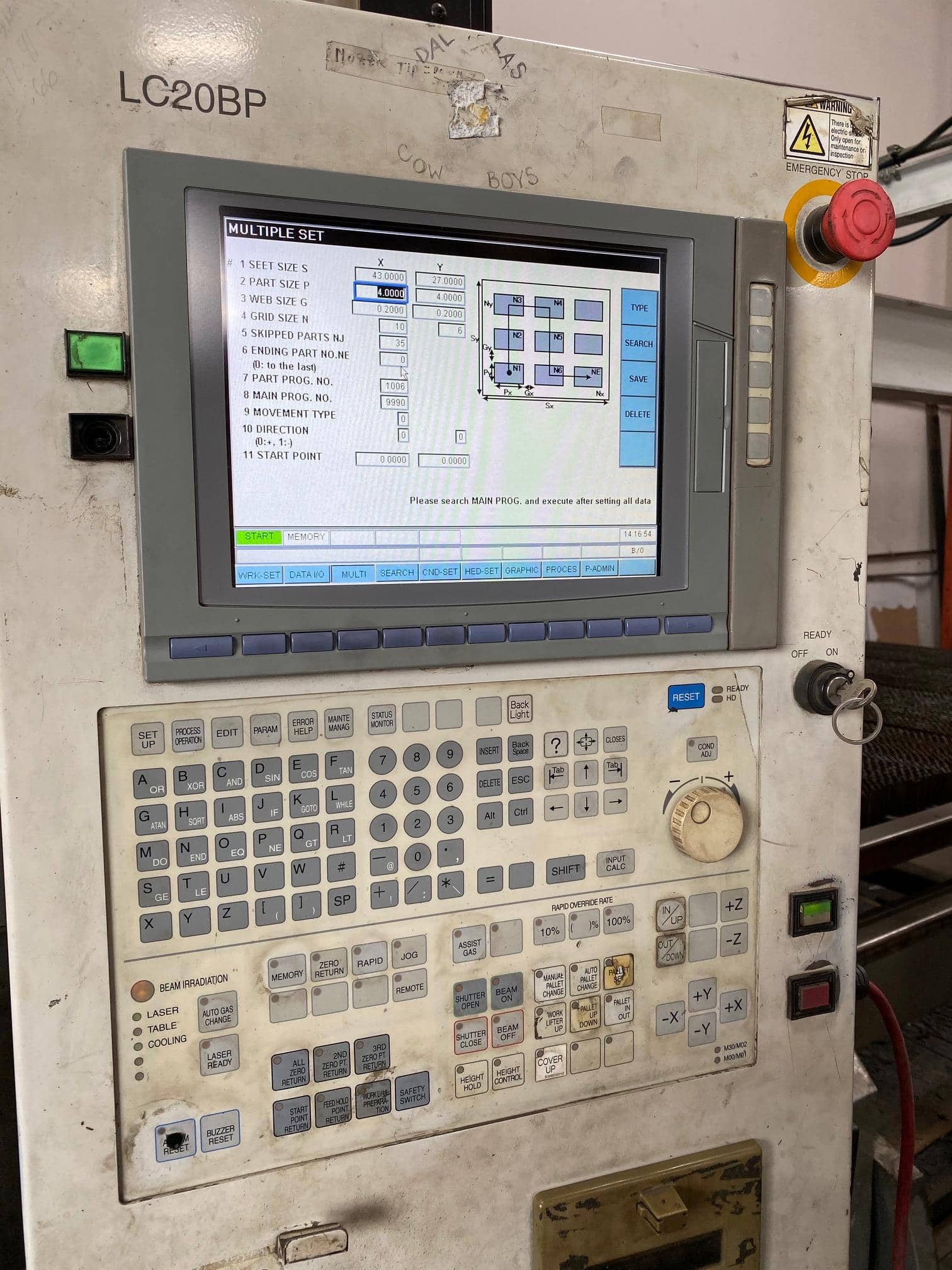 5000 Watt Mitsubishi ML 3015 LZP CO2 Laser, 2000- 5' x 10' Table - Image 2