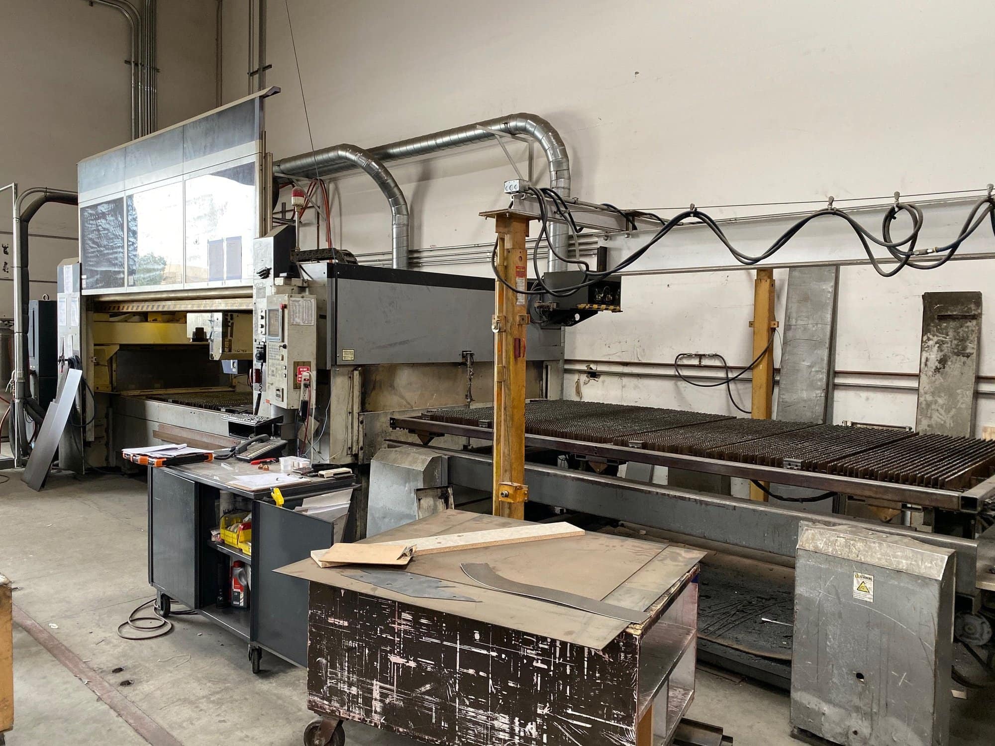 5000 Watt Mitsubishi ML 3015 LZP CO2 Laser, 2000- 5' x 10' Table
