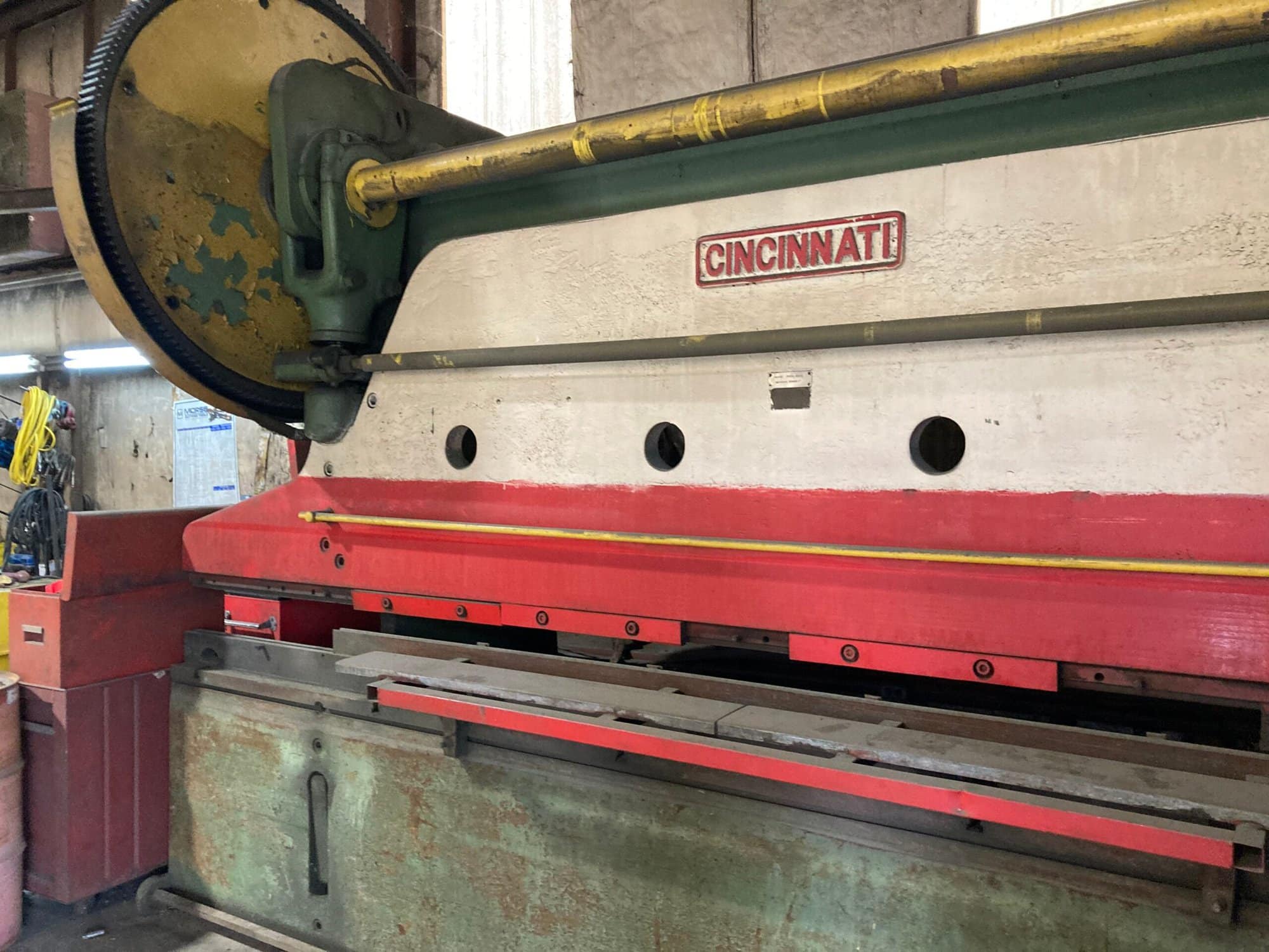 150 Ton x 14' Cincinnati Model 90 x 10 Mechanical Press Brake - Image 2