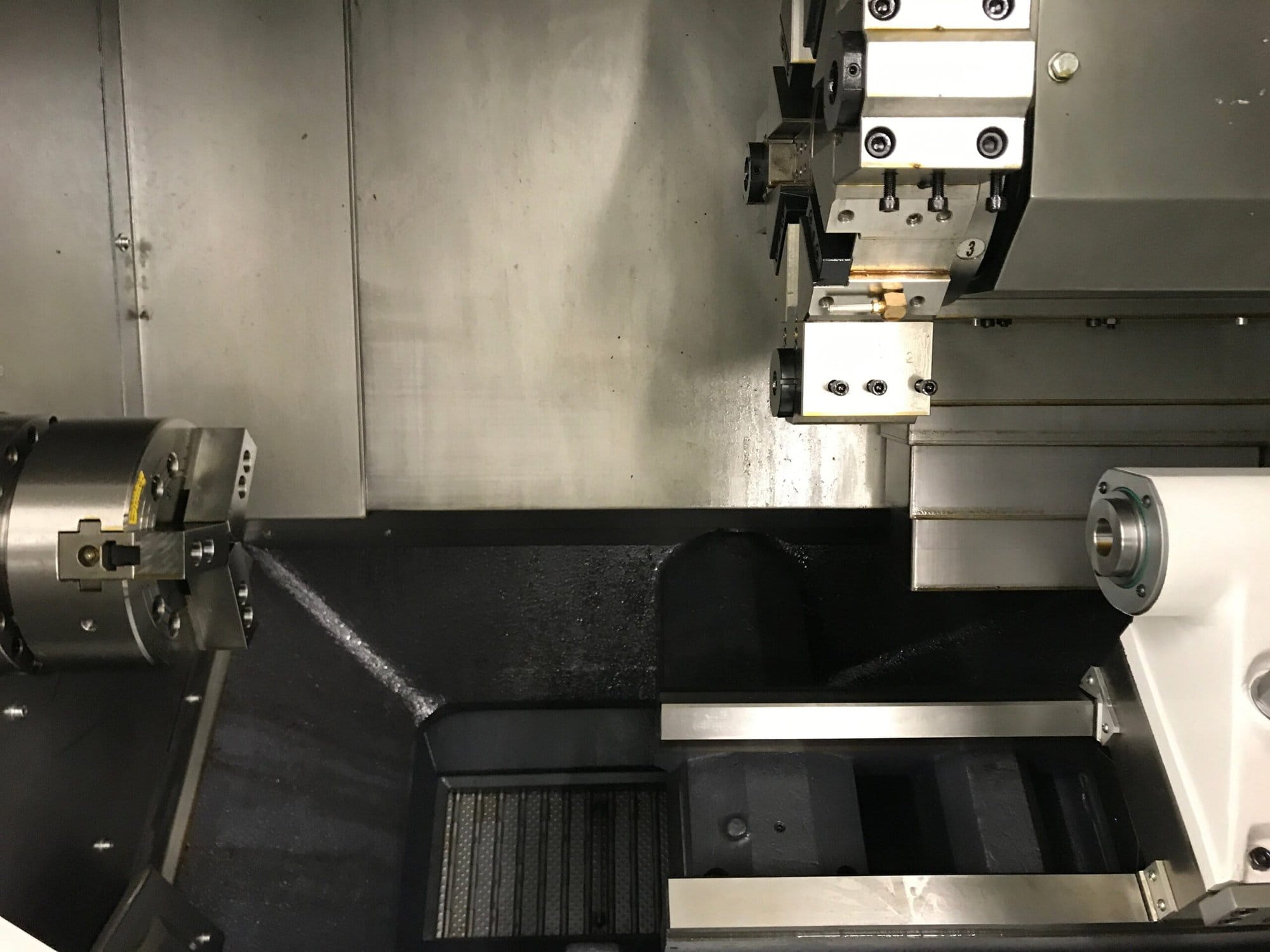 DMTG CL-20A Slant Bed CNC Lathe, 2020 - Fanuc Control, Tailstock - Image 6