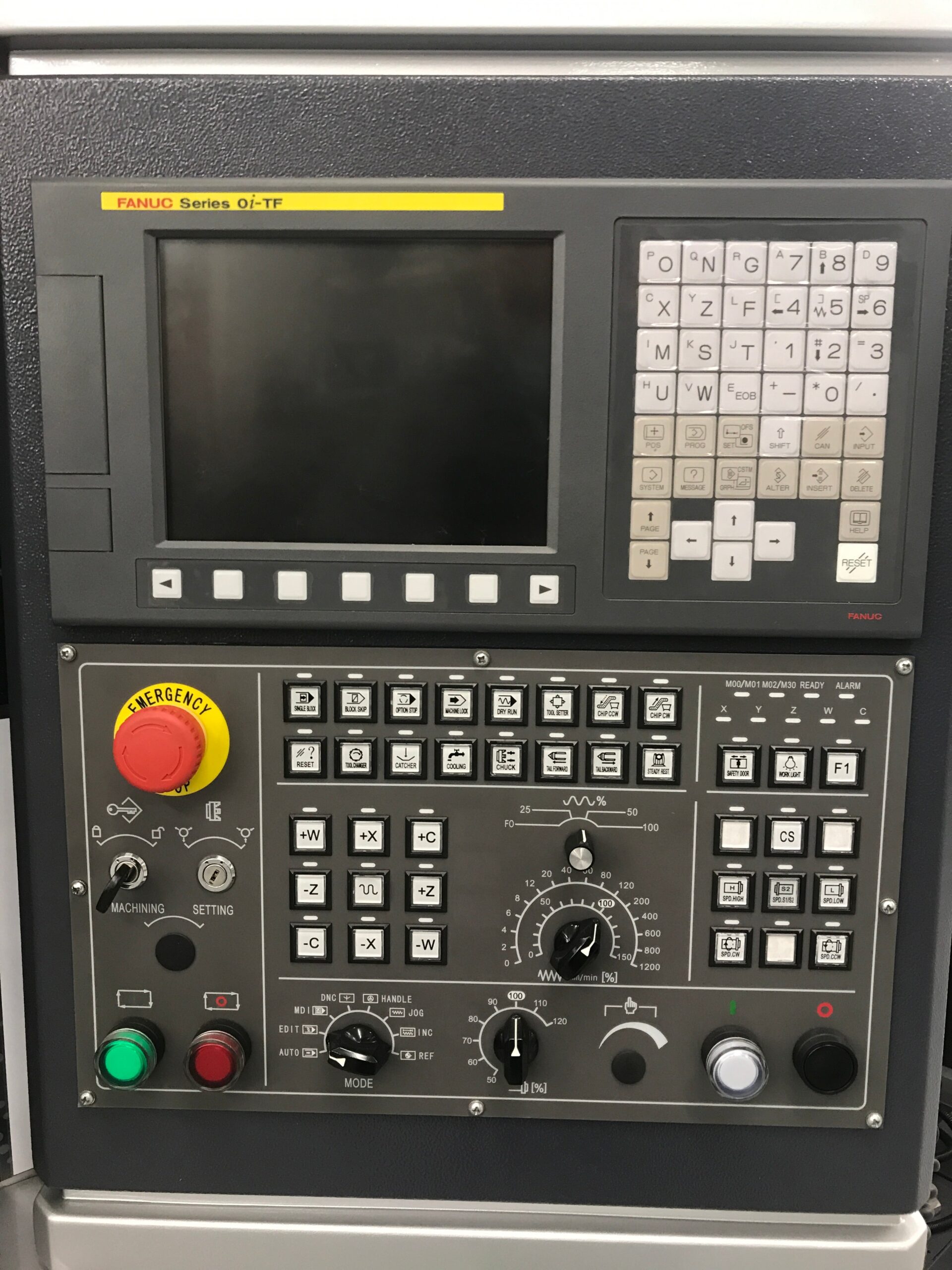 DMTG DLA 15H Slant Bed CNC Lathe, 2016 - Fanuc oi-TF control, Tailstock, Chip Conveyor, Live Tooling - Image 4