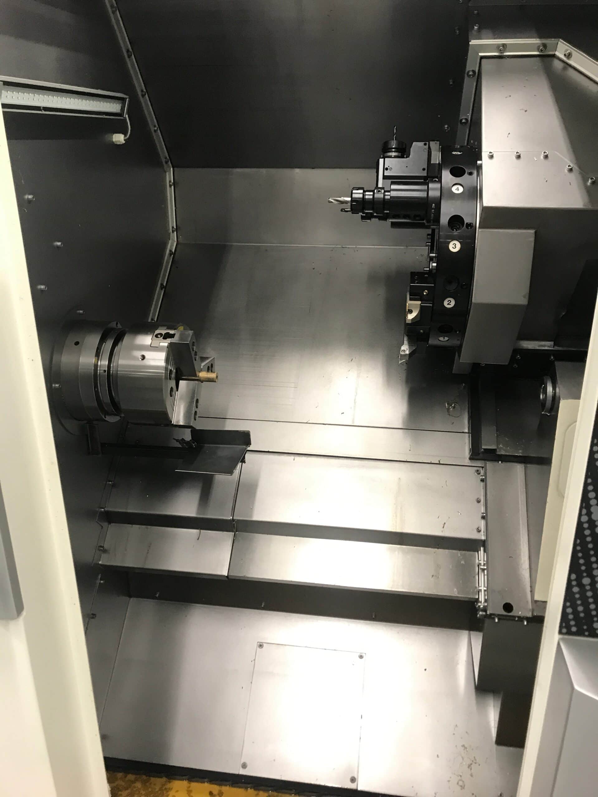 DMTG DLA 15H Slant Bed CNC Lathe, 2016 - Fanuc oi-TF control, Tailstock, Chip Conveyor, Live Tooling - Image 6