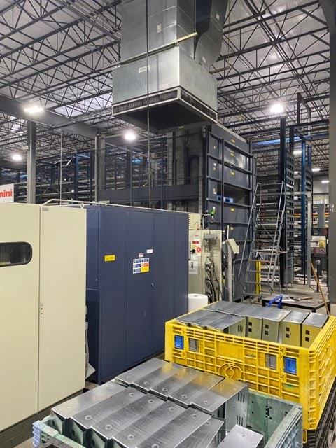 Salvagnini P4-1812 Panel Bender, 2000 - Tivox 6 Shelf Tower - Image 6