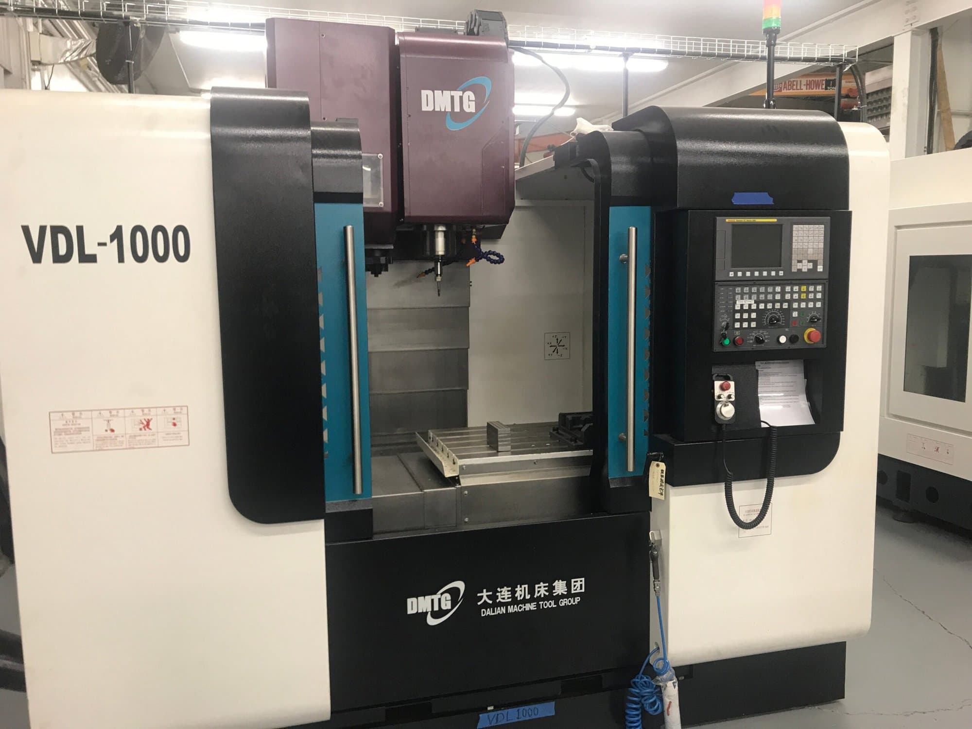 DMTG VDL 1000 VMC, 2015 - Fanuc Control - Image 2