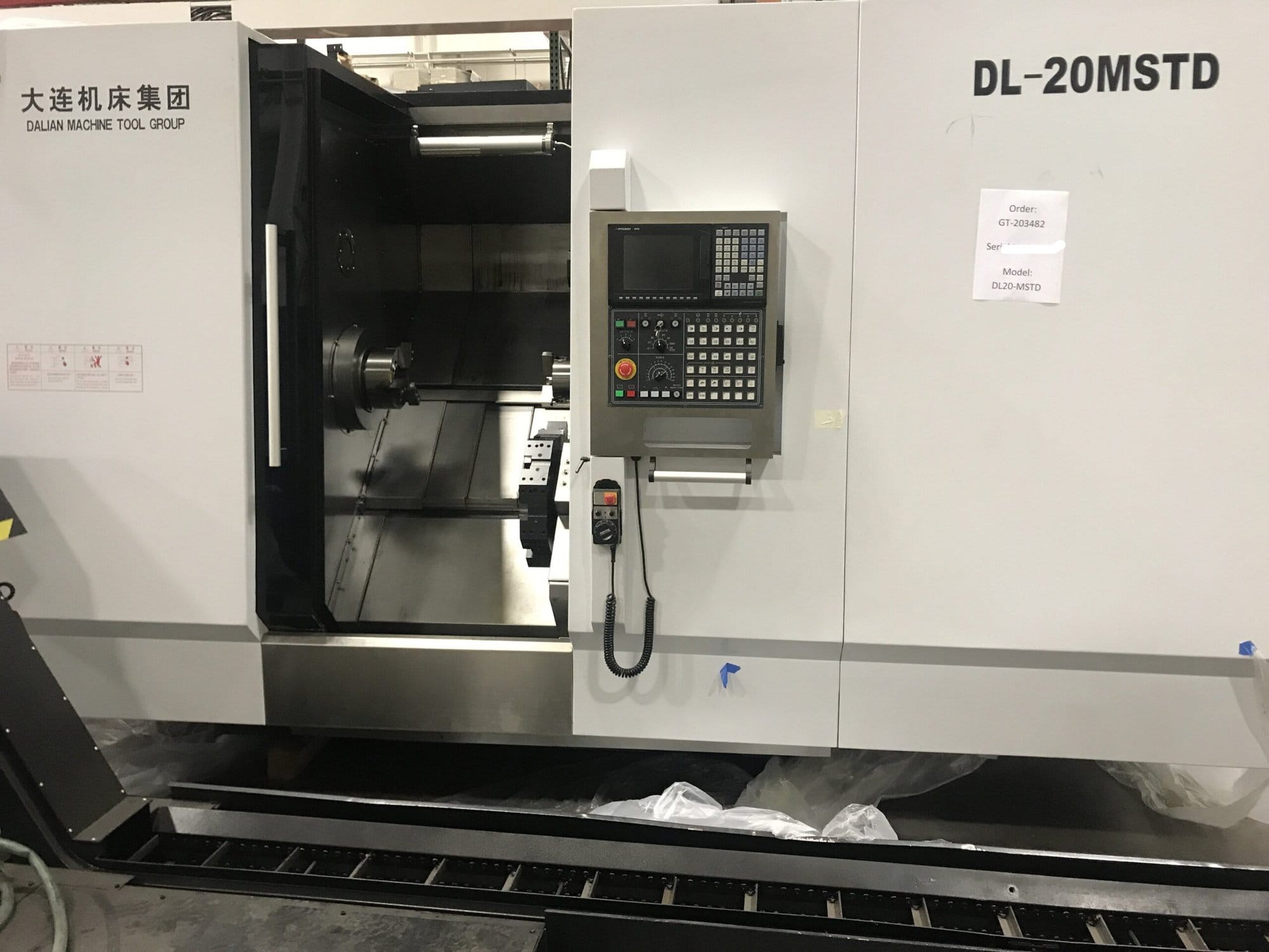 DMTG DL-20MSTD CNC Dual Turret Slant Bed Lathe, 2012 - Mitsubishi M70 Control, Sub-spindle, Chip Conveyor - Image 2