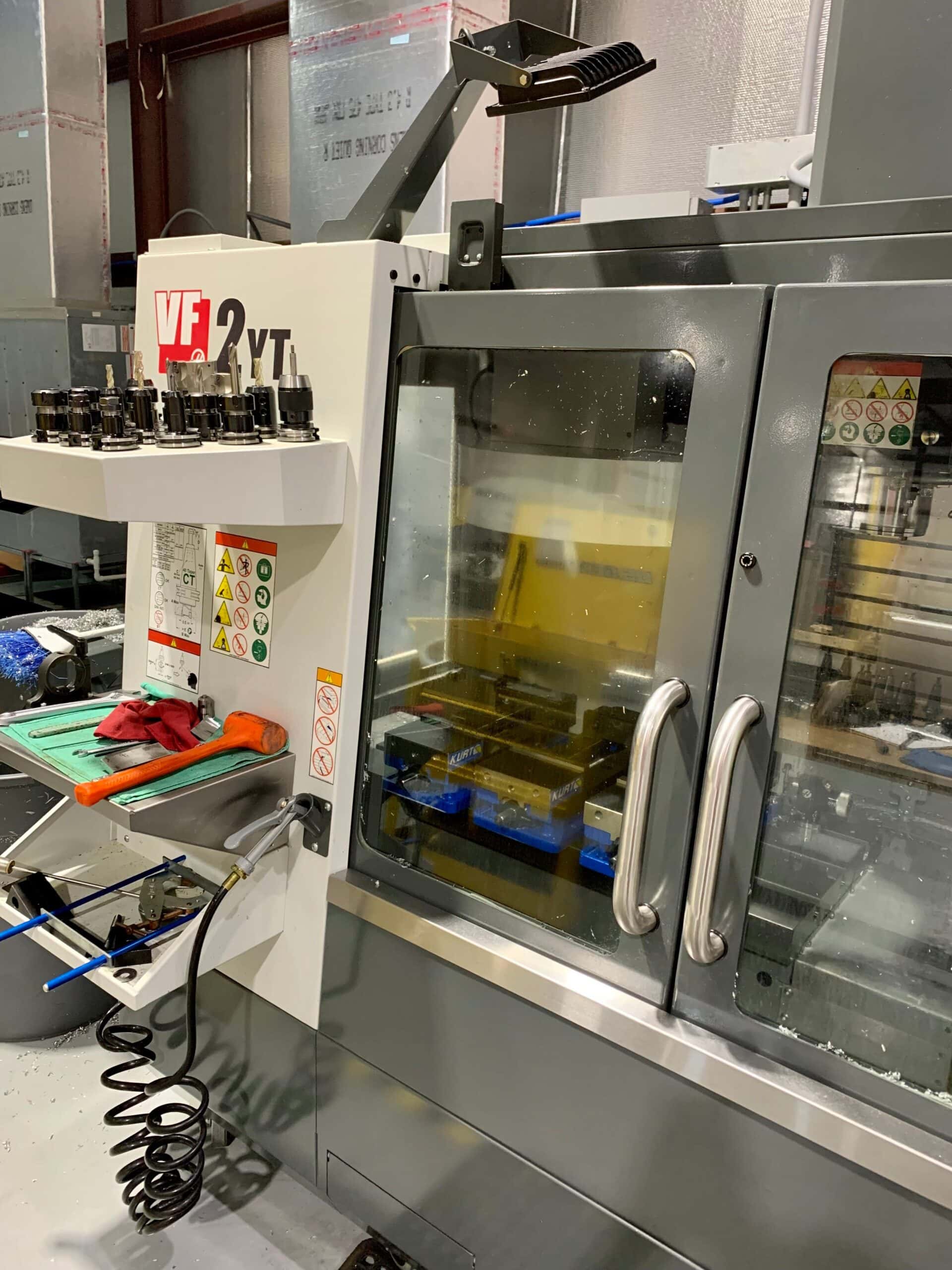 Haas VF-2YT VMC, 2020 - 10k RPM, TSC, WIPS, Under Warranty