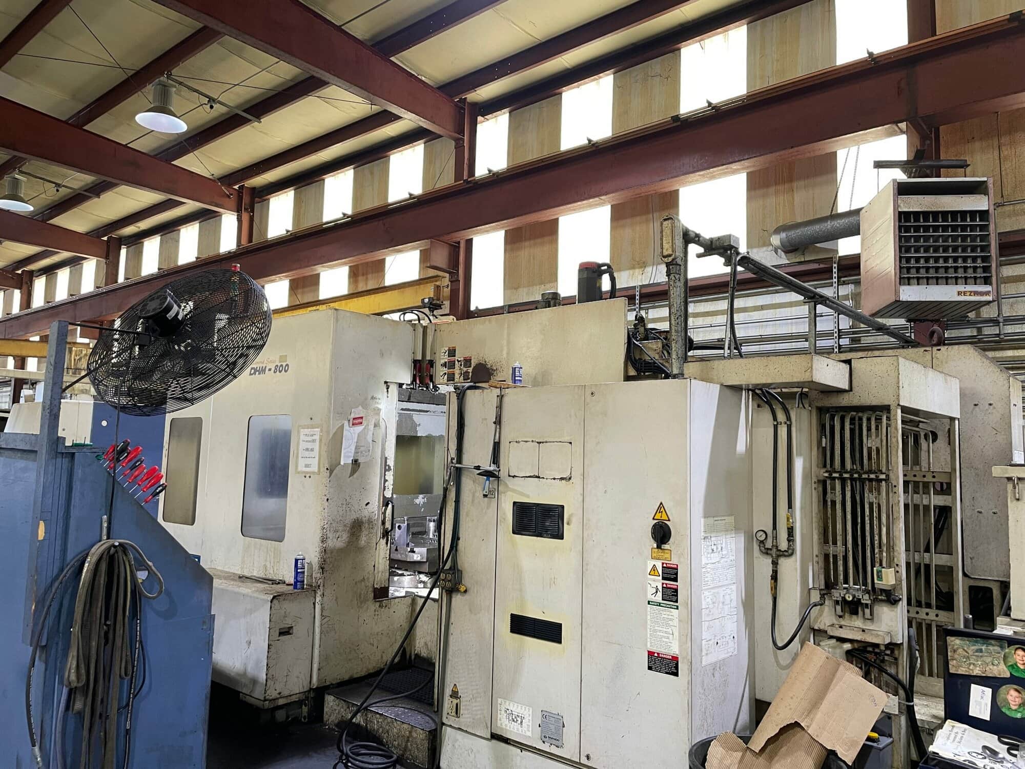 Daewoo DHM-800 HMC, 2002 - TSC, Chip Conveyor - Image 5