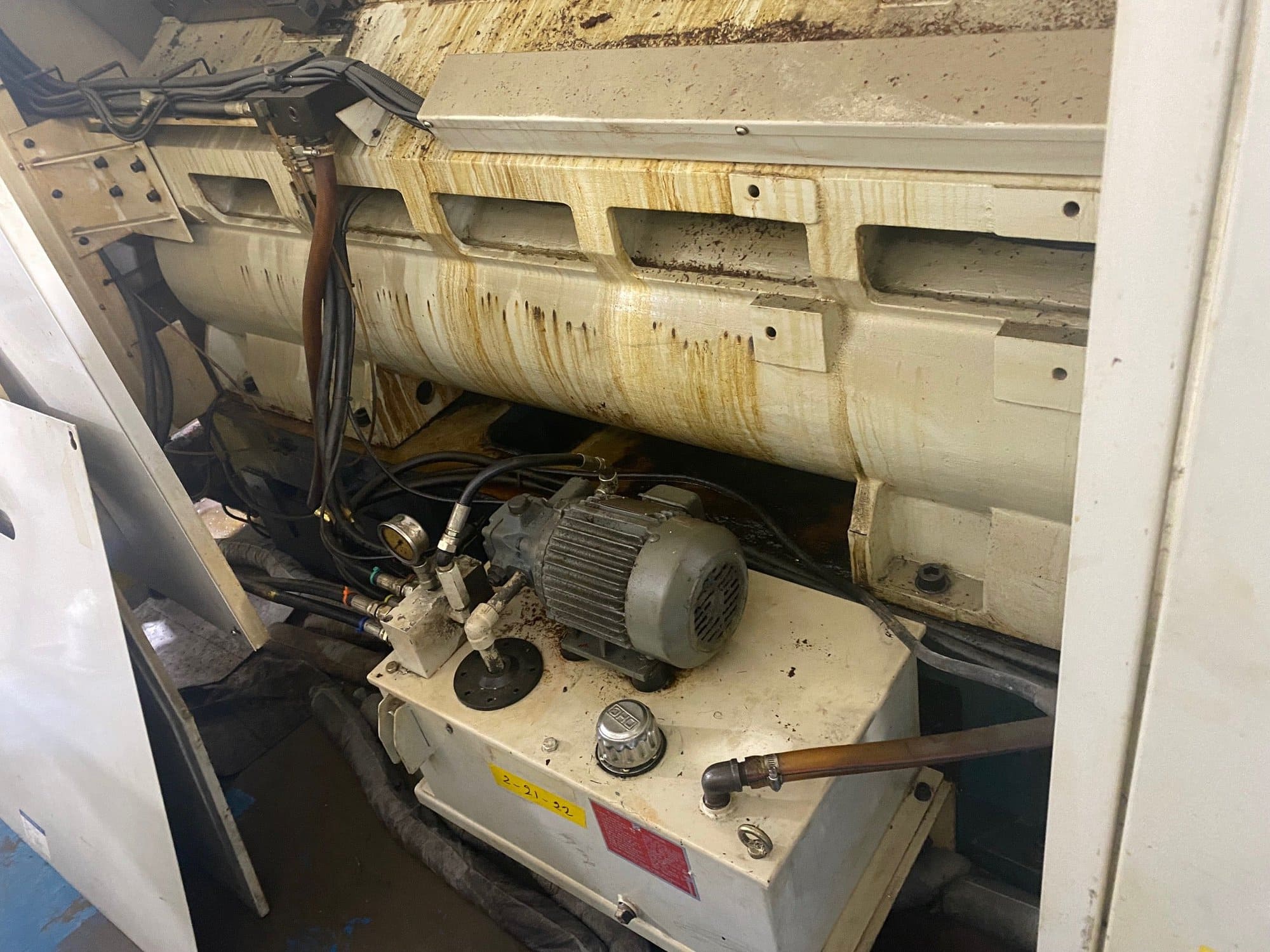 Daewoo Puma 12L-B CNC Lathe, 1996 - Chip Conveyor, Available Immediately - Image 6