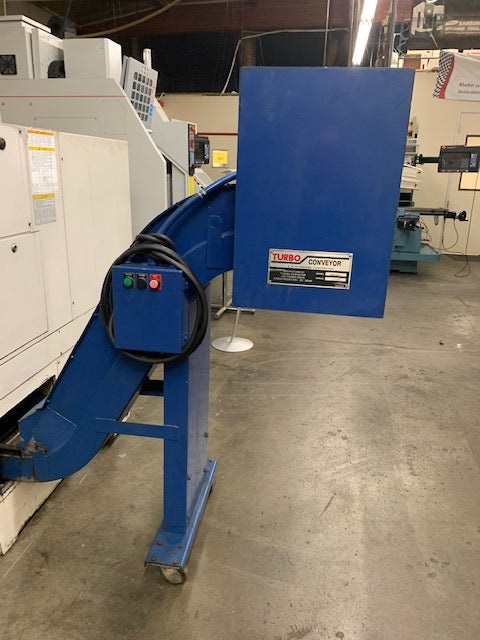 Doosan / Daewoo Lynx 200 LC CNC Lathe, 2000 - Parts Catcher, SMW Spacesaver Barfeed - Image 6