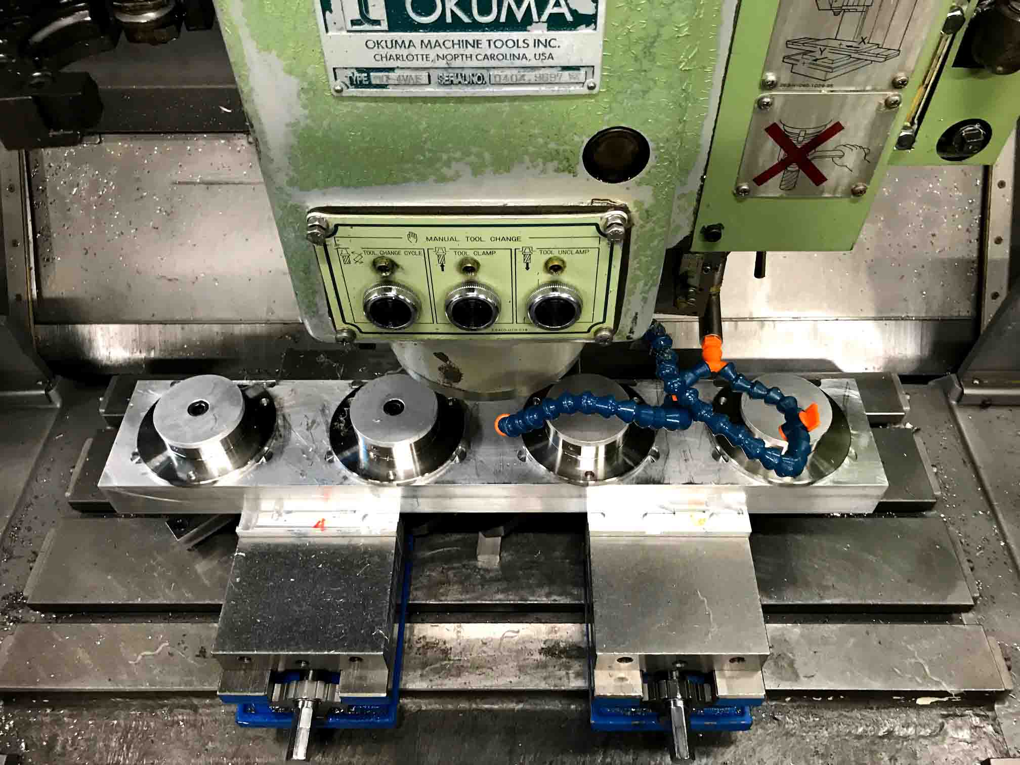 1996 Okuma MC-4VAE Vertical Milling Machine - Image 4