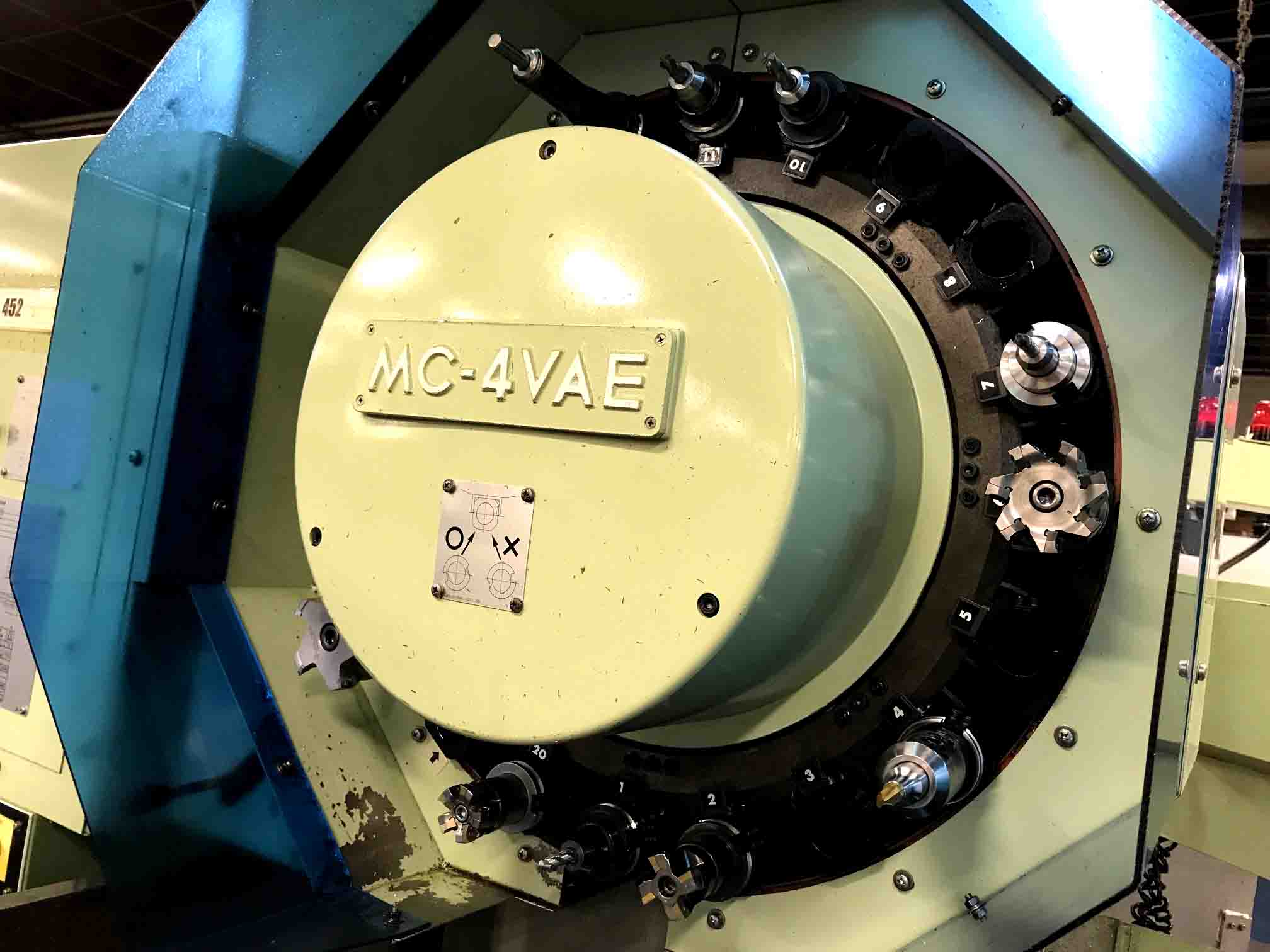 1996 Okuma MC-4VAE Vertical Milling Machine - Image 10