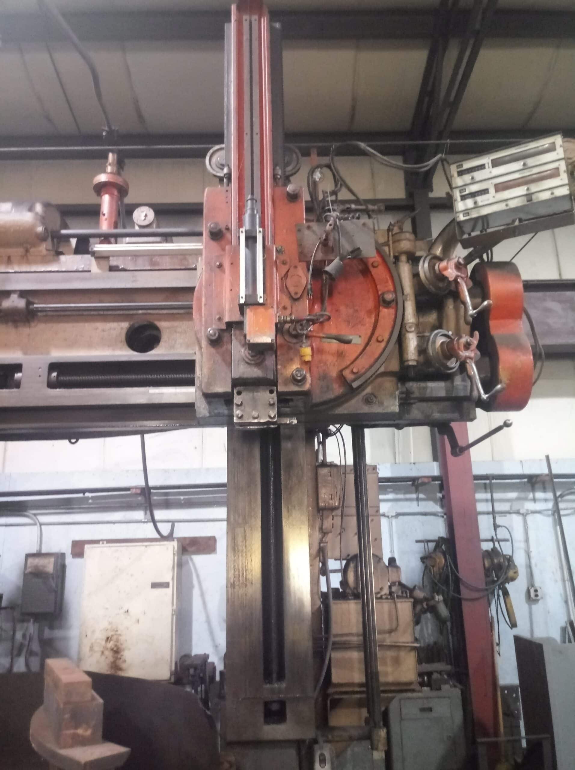72” King VTL , Vertical Turret Lathe 60" H Under The Rail - Image 5